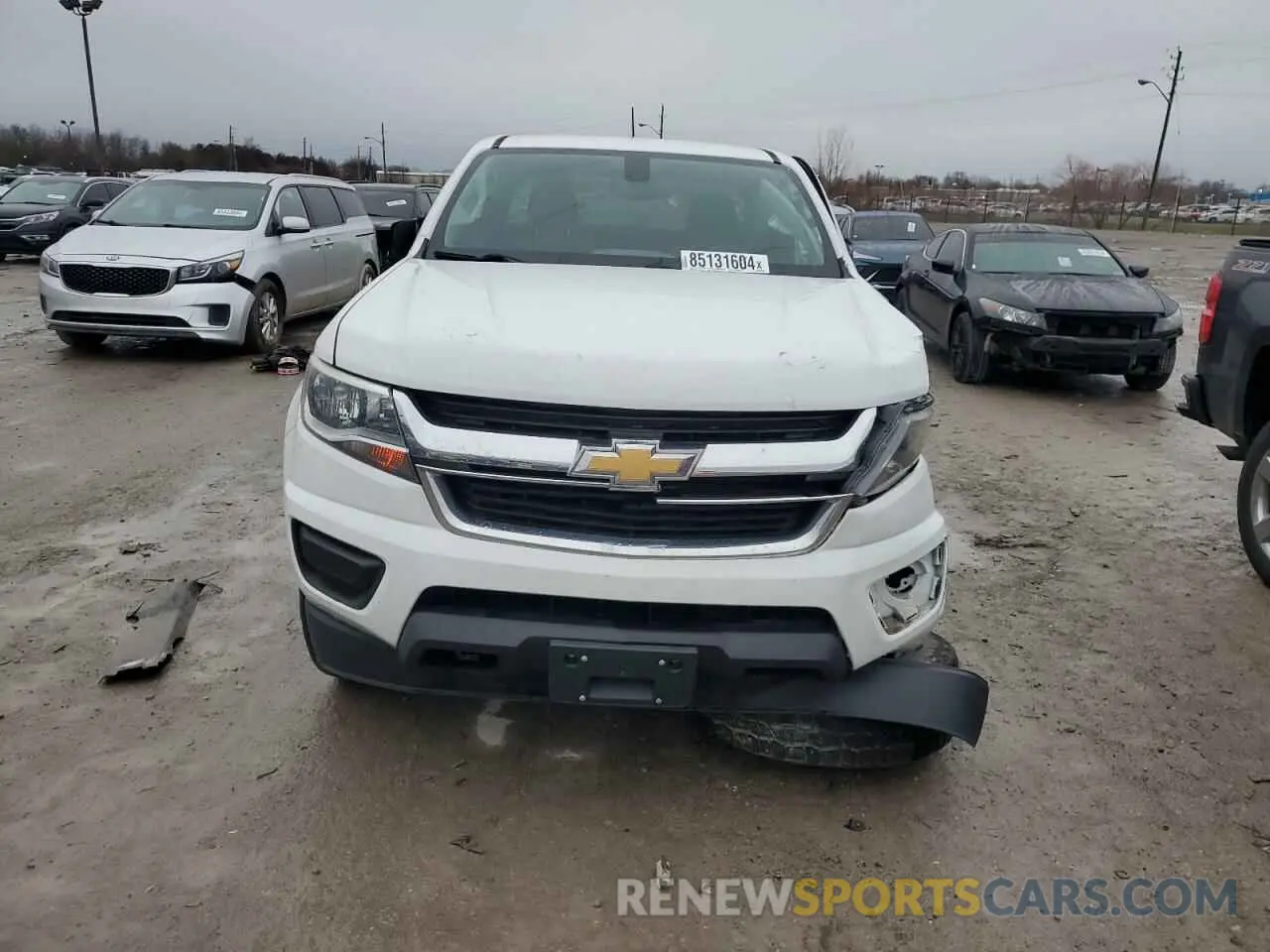 5 Photograph of a damaged car 1GCHSBEA4K1215520 CHEVROLET COLORADO 2019