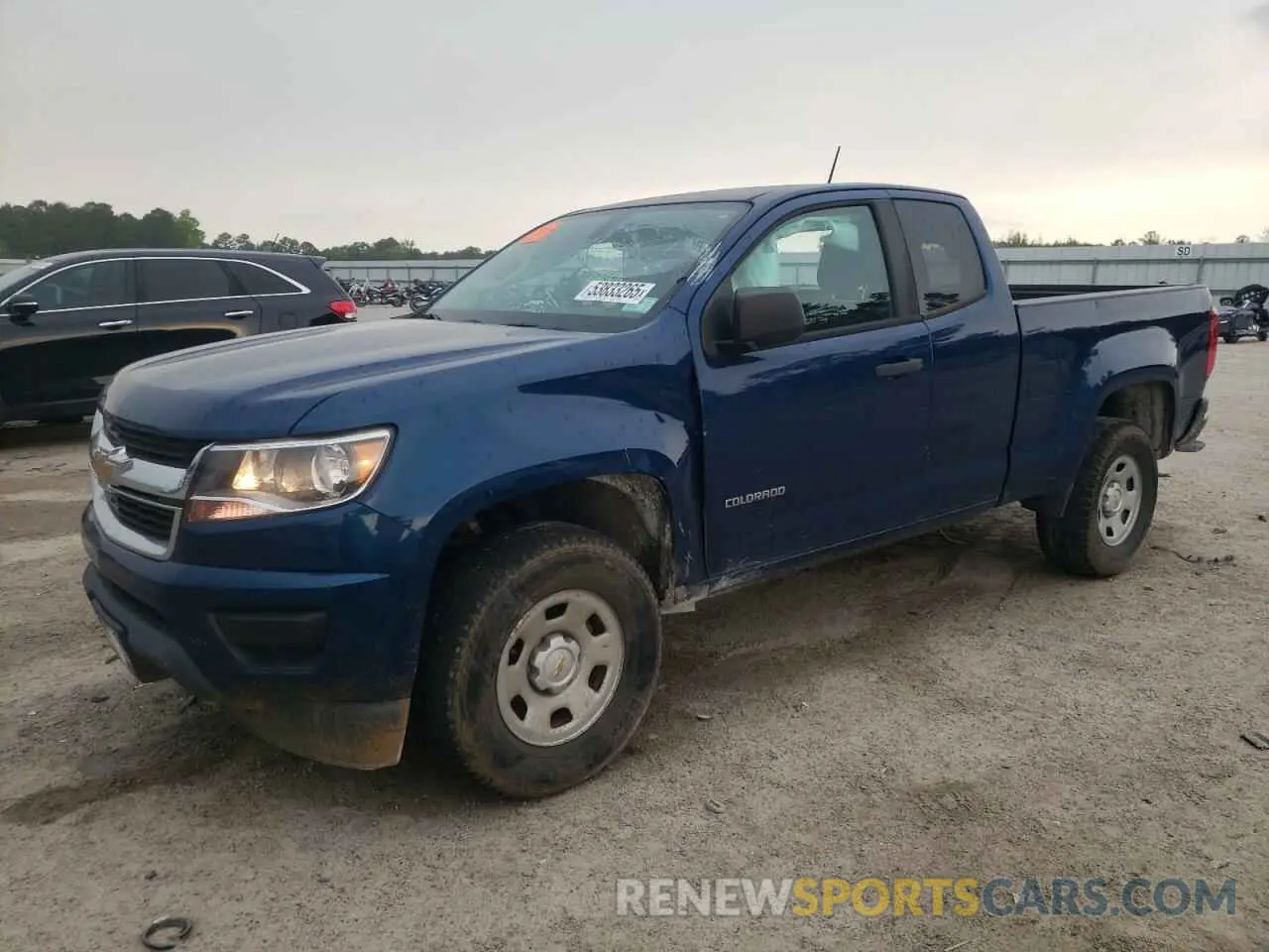1 Photograph of a damaged car 1GCHSBEA6K1223845 CHEVROLET COLORADO 2019