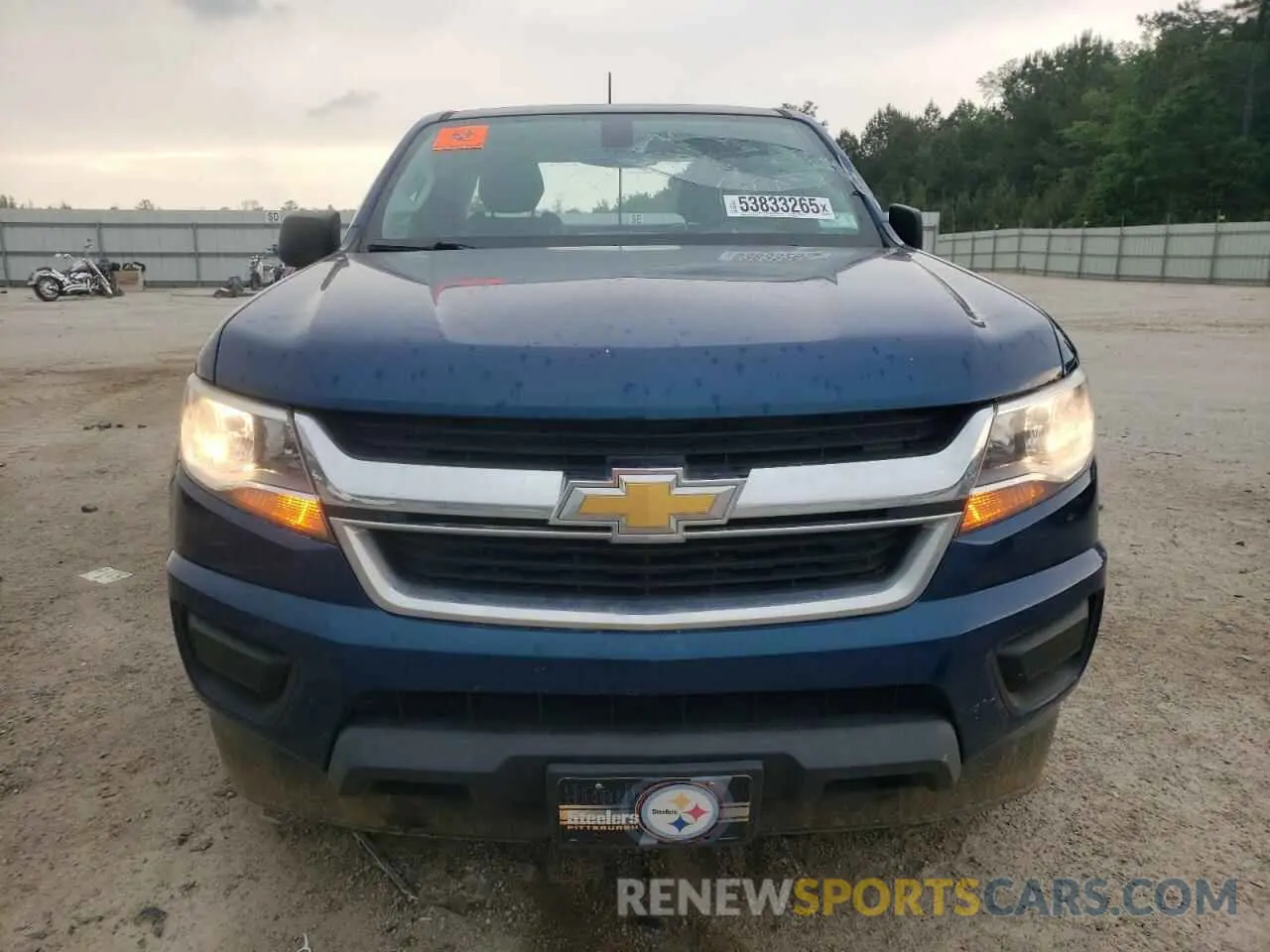 5 Photograph of a damaged car 1GCHSBEA6K1223845 CHEVROLET COLORADO 2019