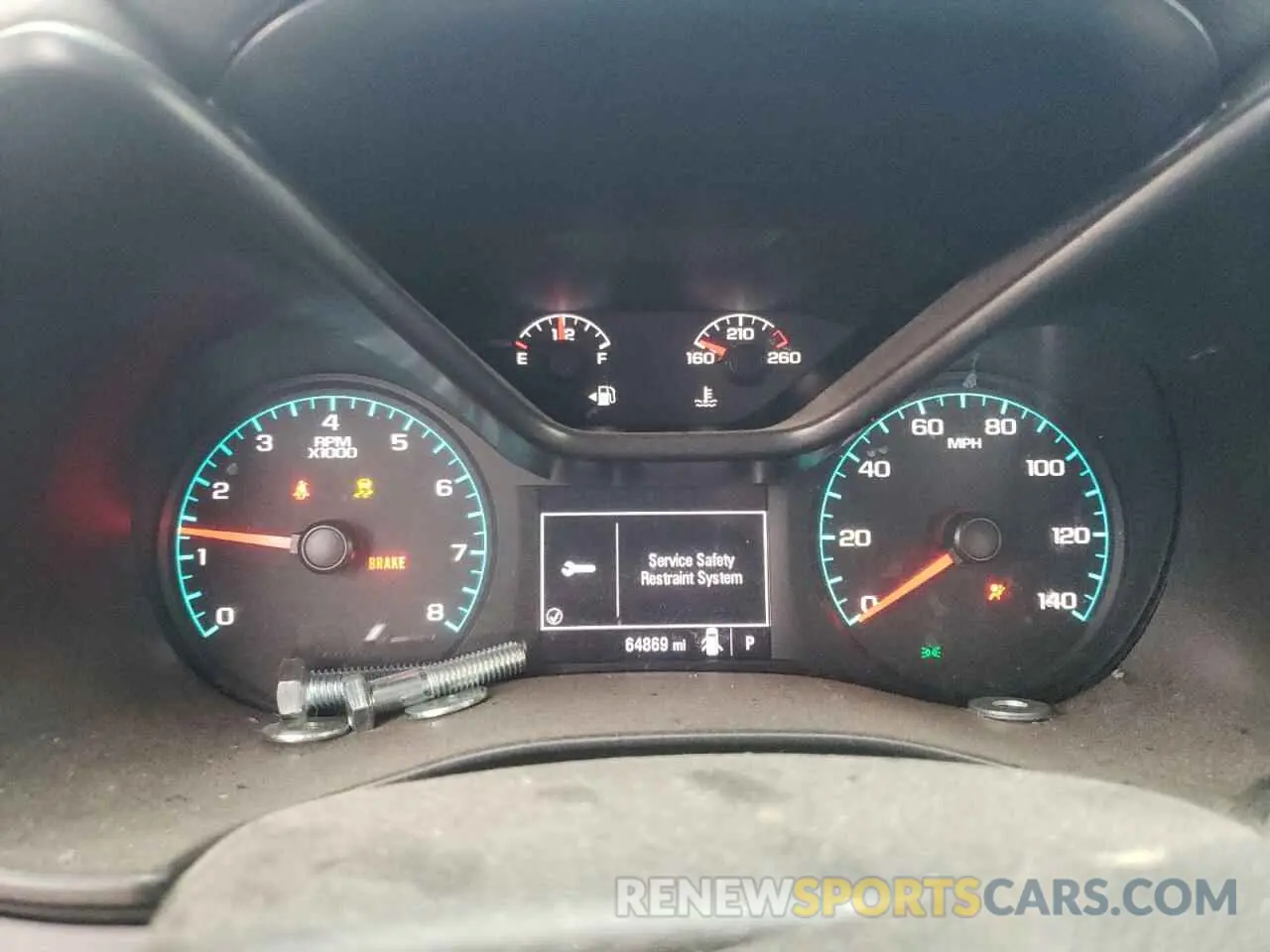 9 Photograph of a damaged car 1GCHSBEA6K1223845 CHEVROLET COLORADO 2019