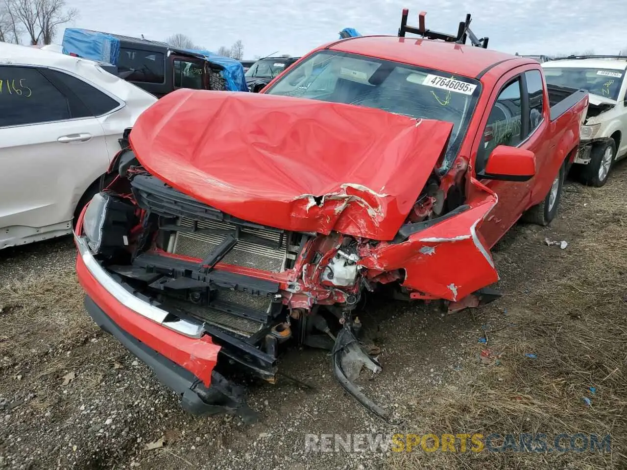 1 Фотография поврежденного автомобиля 1GCHSBEN0K1283476 CHEVROLET COLORADO 2019