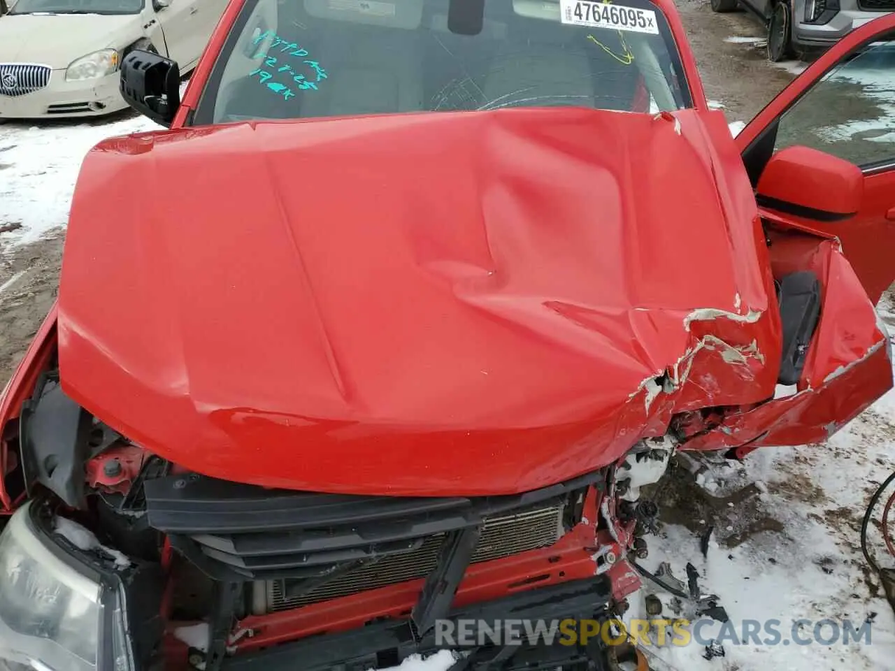 11 Фотография поврежденного автомобиля 1GCHSBEN0K1283476 CHEVROLET COLORADO 2019