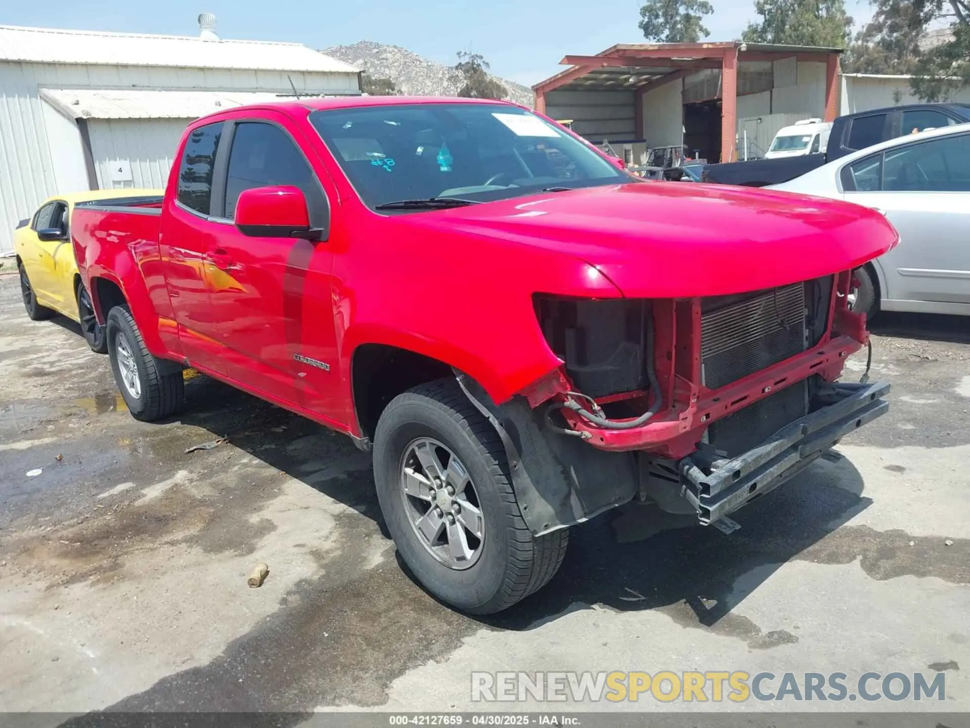 1 Фотография поврежденного автомобиля 1GCHSBEN3K1100815 CHEVROLET COLORADO 2019