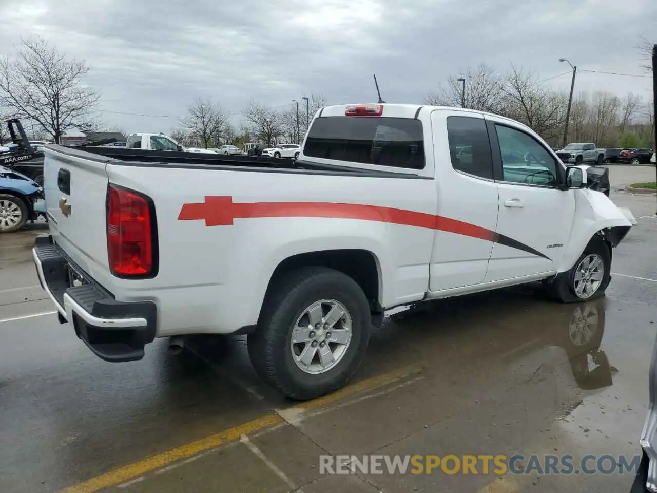 3 Photograph of a damaged car 1GCHSBEN6K1141584 CHEVROLET COLORADO 2019