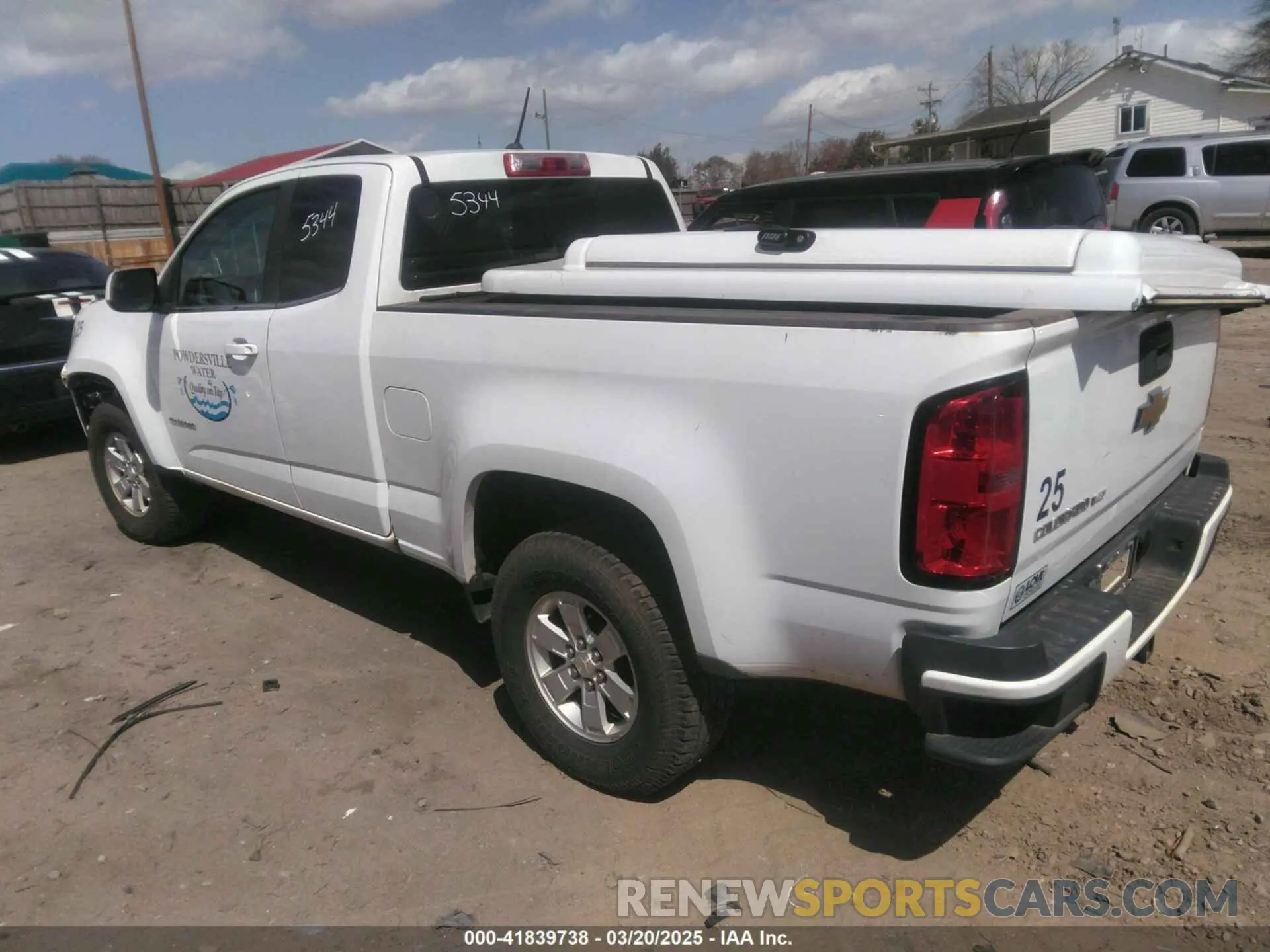 3 Photograph of a damaged car 1GCHSBEN7K1118301 CHEVROLET COLORADO 2019