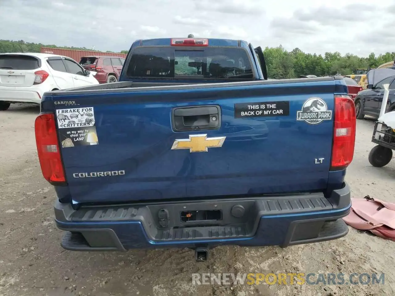 6 Фотография поврежденного автомобиля 1GCHSCEA3K1132389 CHEVROLET COLORADO 2019