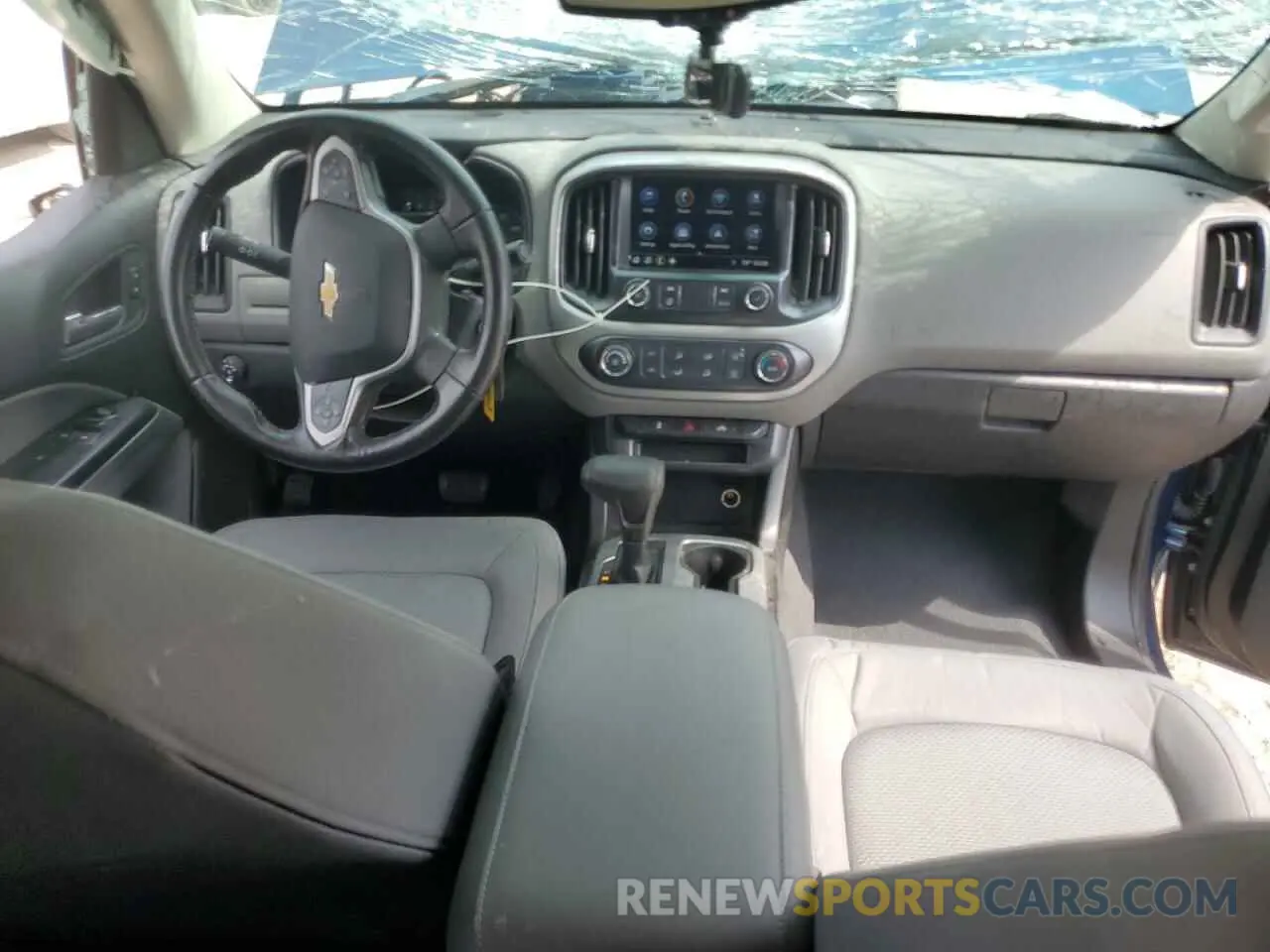 8 Фотография поврежденного автомобиля 1GCHSCEA3K1132389 CHEVROLET COLORADO 2019