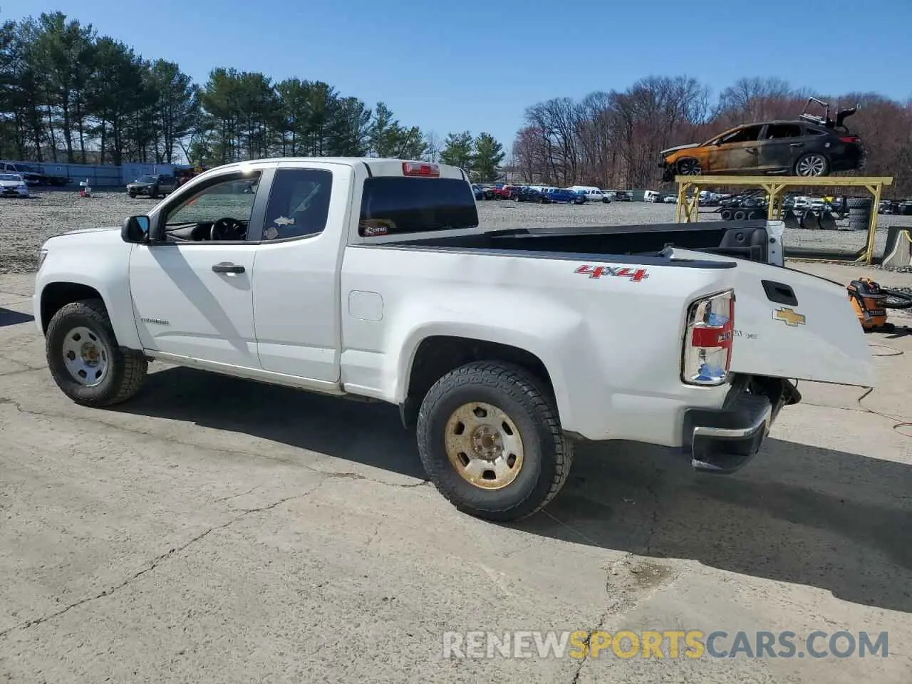 2 Фотография поврежденного автомобиля 1GCHTBEN0K1165182 CHEVROLET COLORADO 2019