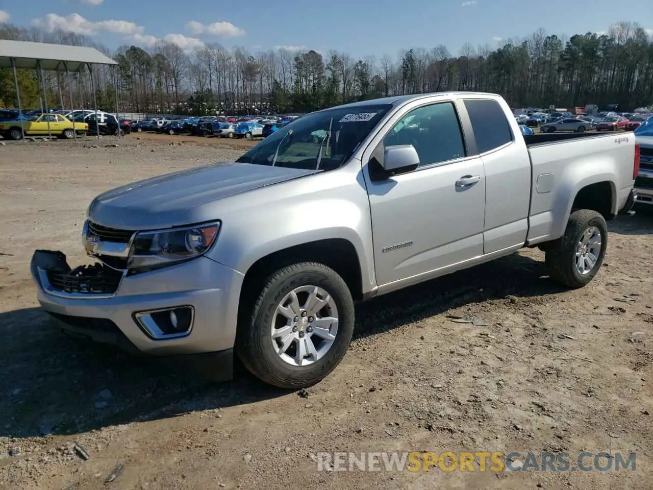 1 Фотография поврежденного автомобиля 1GCHTCEN2K1232824 CHEVROLET COLORADO 2019