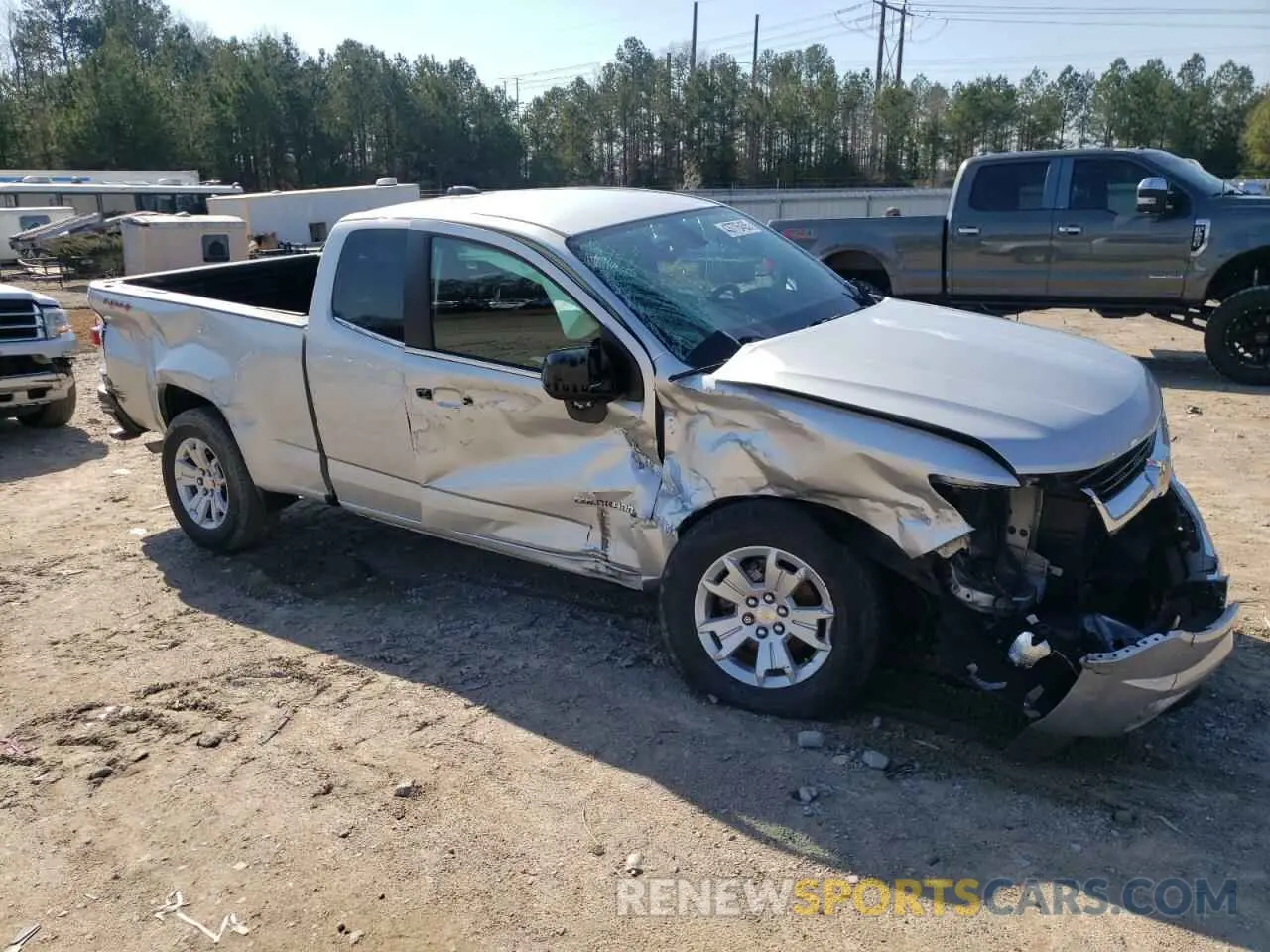 4 Фотография поврежденного автомобиля 1GCHTCEN2K1232824 CHEVROLET COLORADO 2019