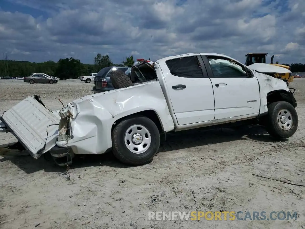 3 Photograph of a damaged car 1GCGSBEA5L1121840 CHEVROLET COLORADO 2020