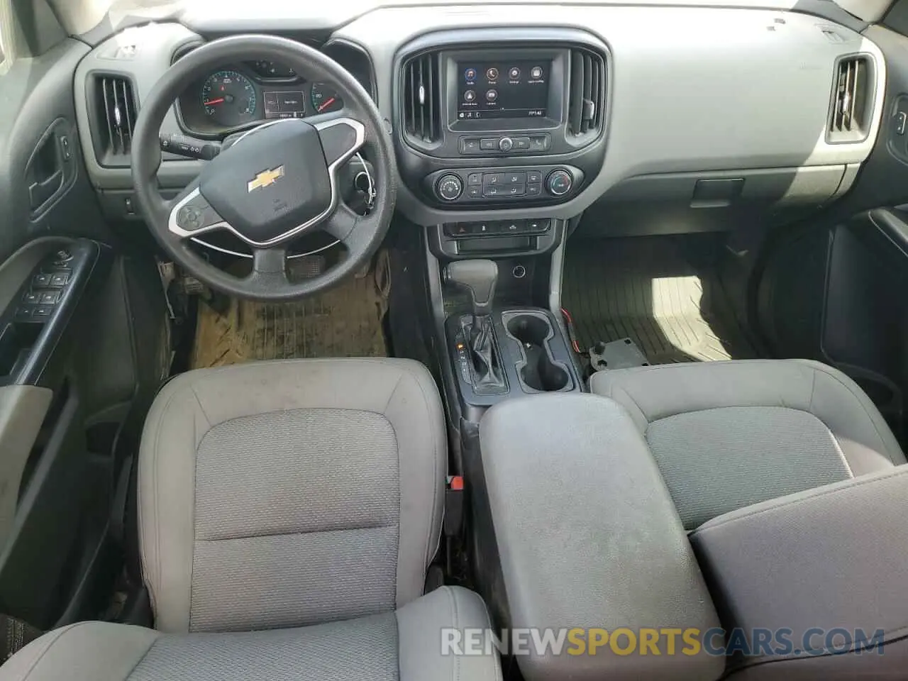 8 Фотография поврежденного автомобиля 1GCGSBEN0L1175436 CHEVROLET COLORADO 2020