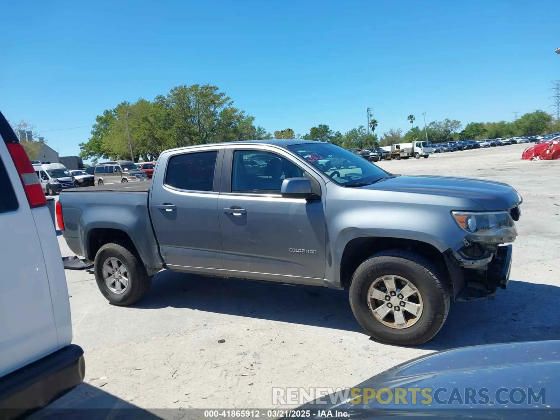 14 Фотография поврежденного автомобиля 1GCGSBEN5L1119170 CHEVROLET COLORADO 2020