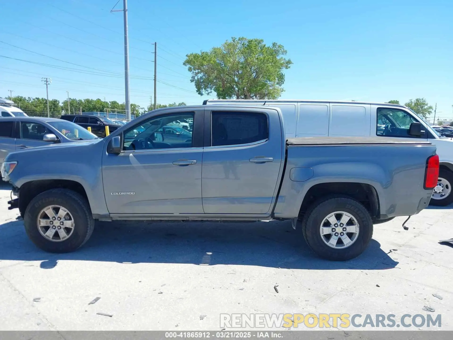 15 Фотография поврежденного автомобиля 1GCGSBEN5L1119170 CHEVROLET COLORADO 2020