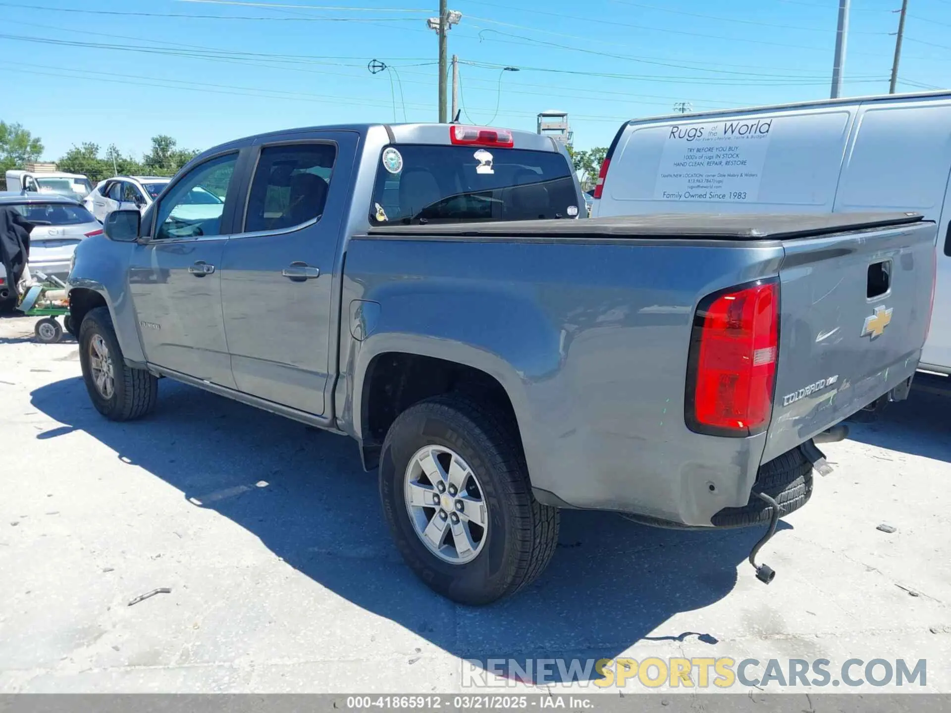 3 Фотография поврежденного автомобиля 1GCGSBEN5L1119170 CHEVROLET COLORADO 2020