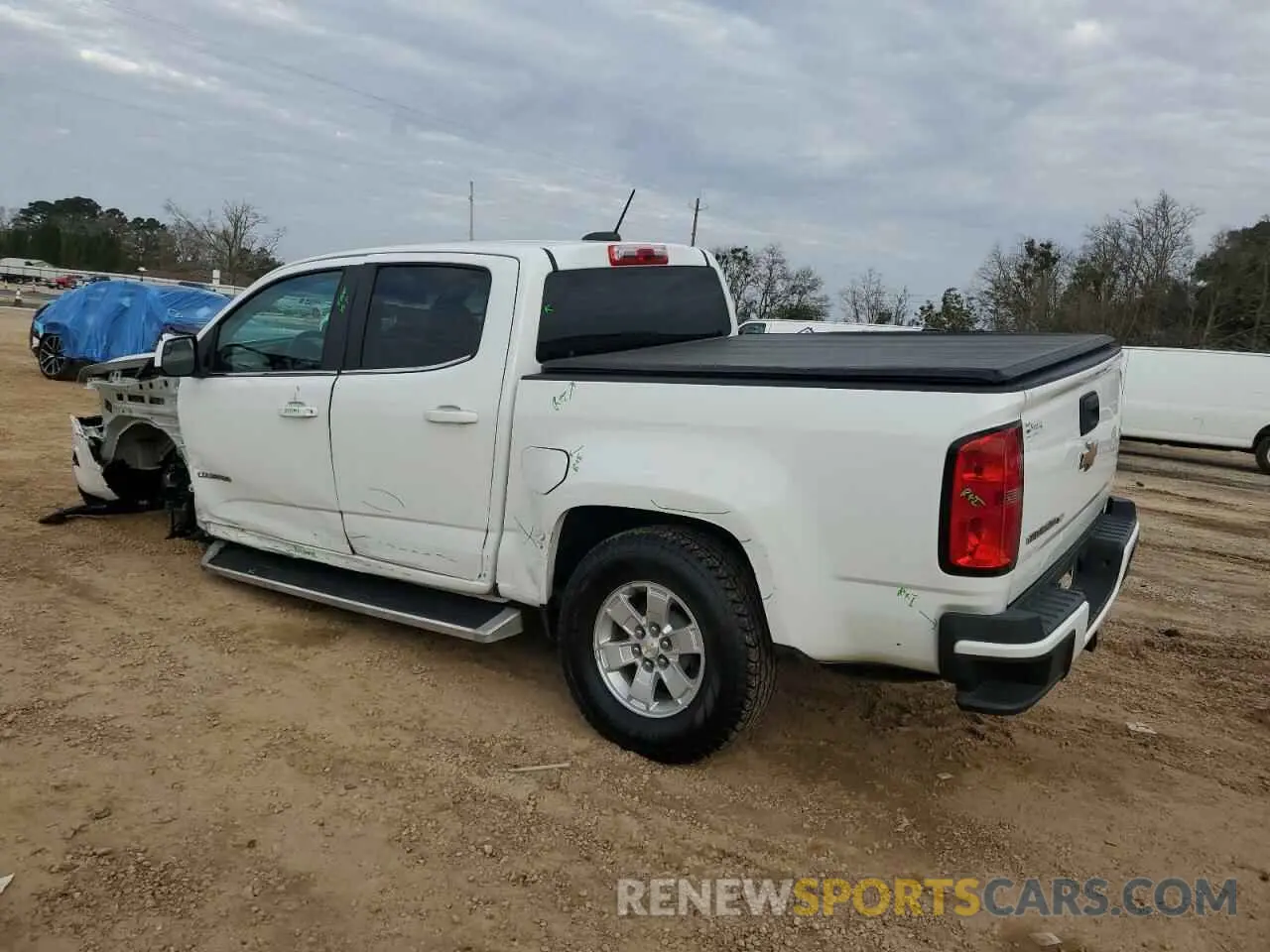 2 Photograph of a damaged car 1GCGSBEN5L1183967 CHEVROLET COLORADO 2020