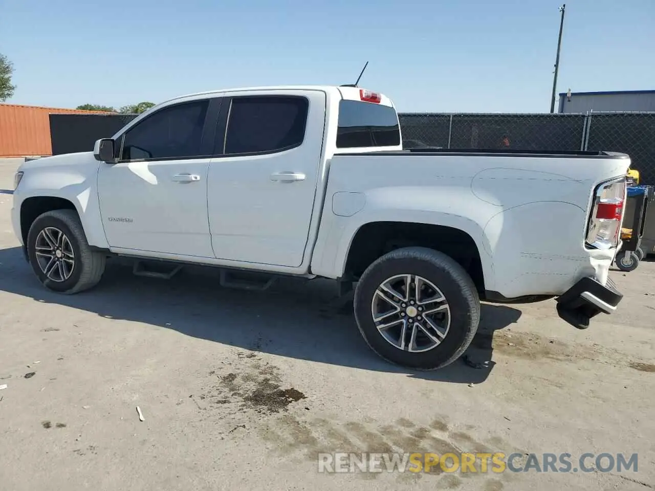 2 Фотография поврежденного автомобиля 1GCGSBEN8L1160974 CHEVROLET COLORADO 2020