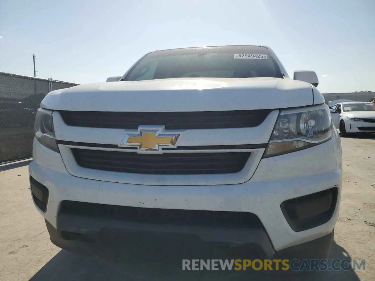5 Фотография поврежденного автомобиля 1GCGSBEN8L1160974 CHEVROLET COLORADO 2020