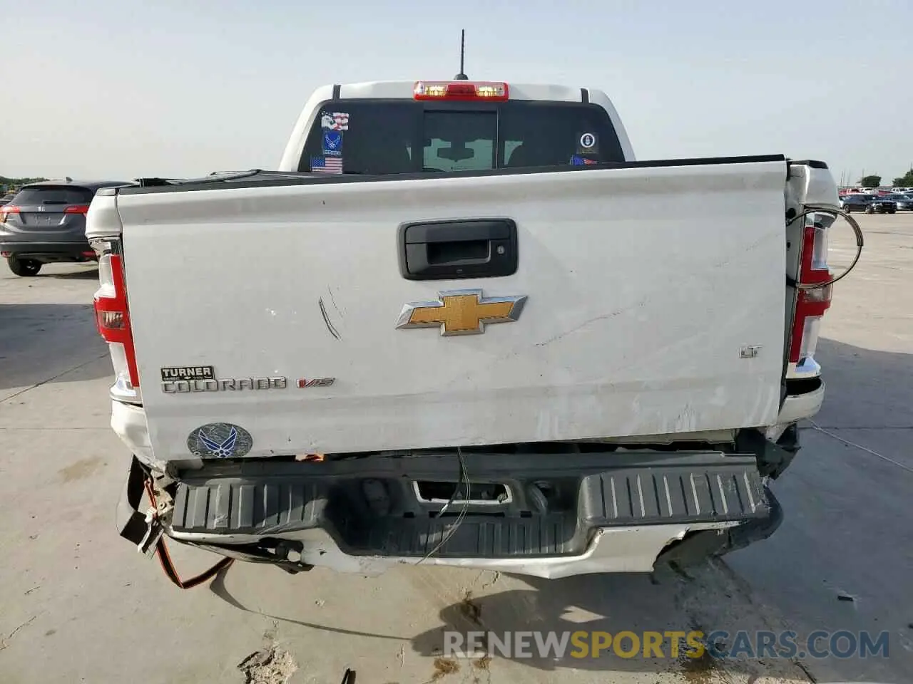 6 Фотография поврежденного автомобиля 1GCGSCEN0L1242686 CHEVROLET COLORADO 2020