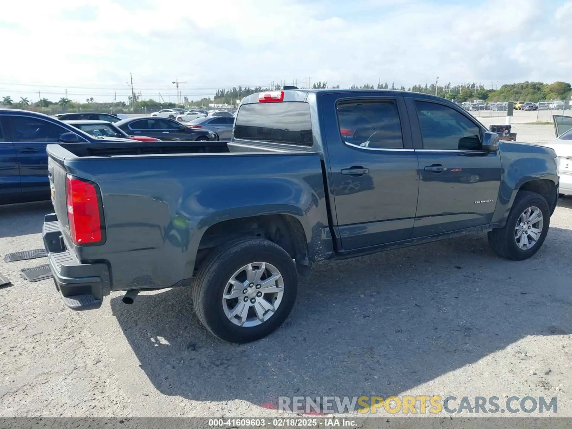 4 Фотография поврежденного автомобиля 1GCGSCEN1L1159414 CHEVROLET COLORADO 2020
