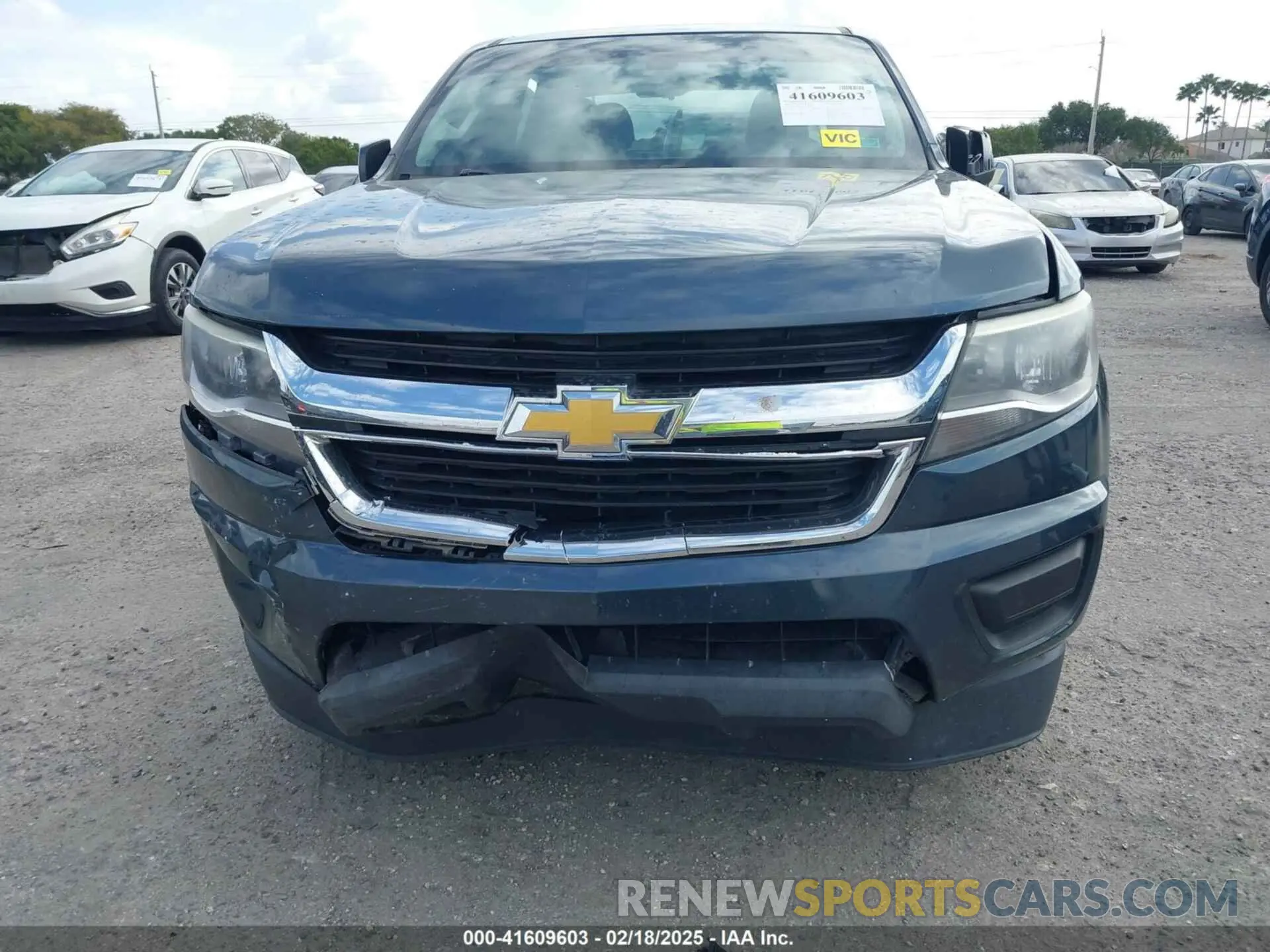 6 Фотография поврежденного автомобиля 1GCGSCEN1L1159414 CHEVROLET COLORADO 2020