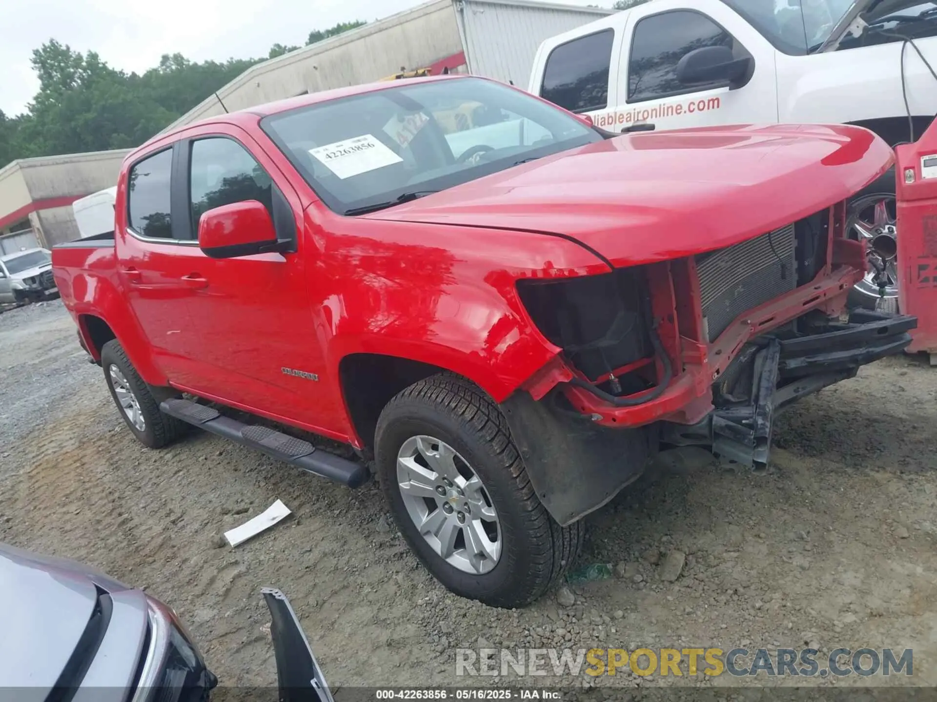 1 Photograph of a damaged car 1GCGSCEN3L1131811 CHEVROLET COLORADO 2020