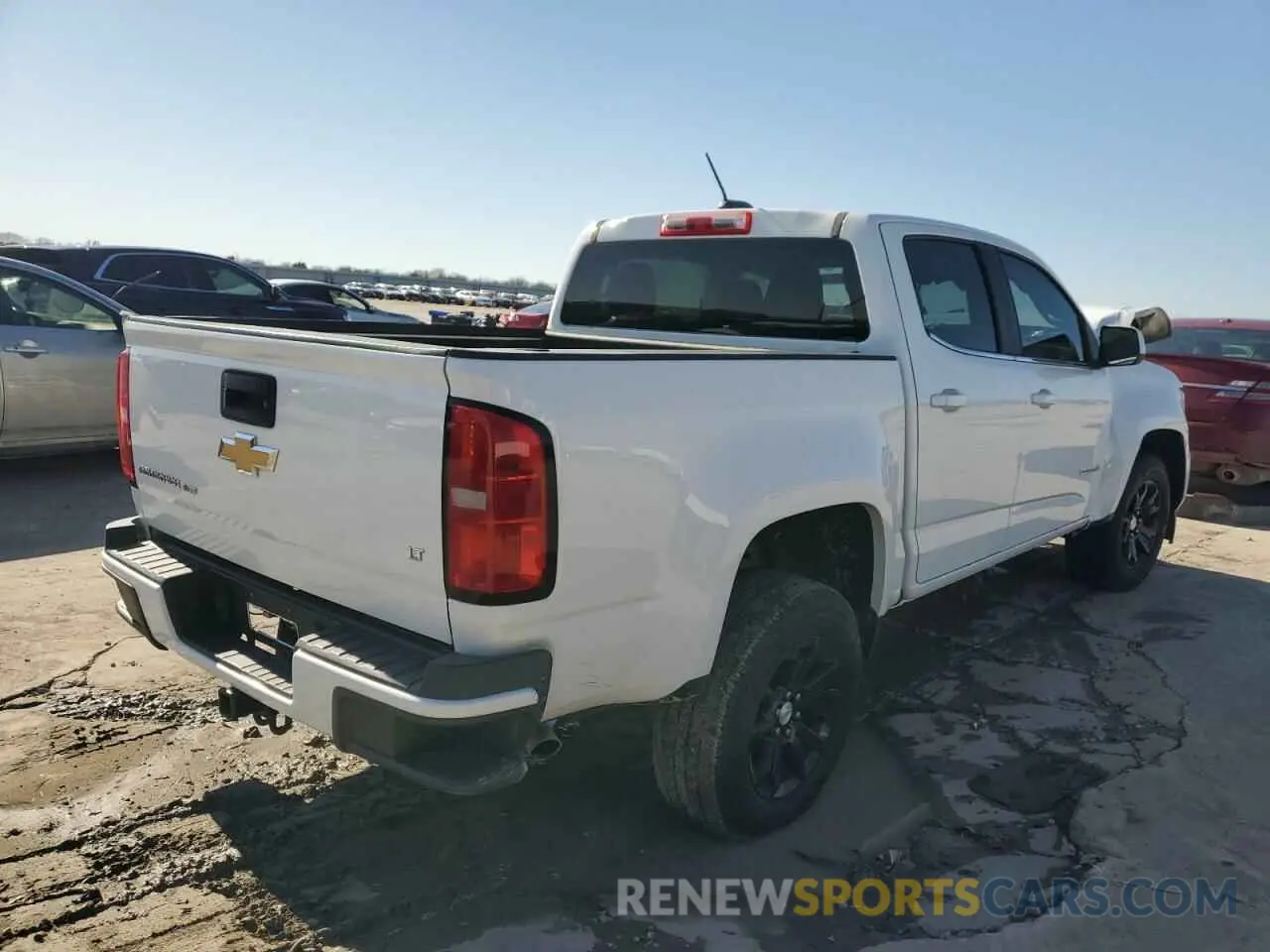 3 Photograph of a damaged car 1GCGSCEN3L1224778 CHEVROLET COLORADO 2020