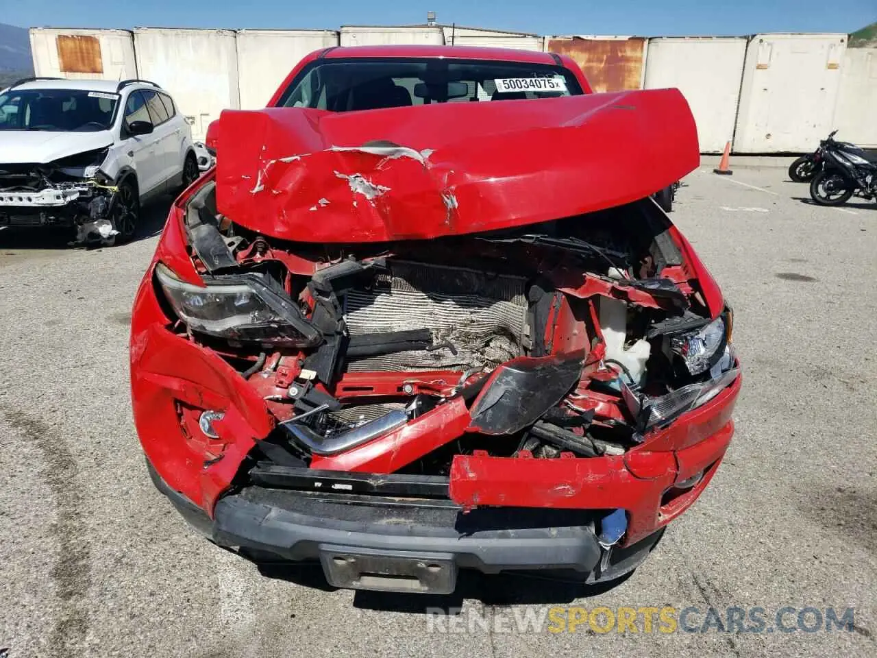 5 Photograph of a damaged car 1GCGSCEN5L1213667 CHEVROLET COLORADO 2020