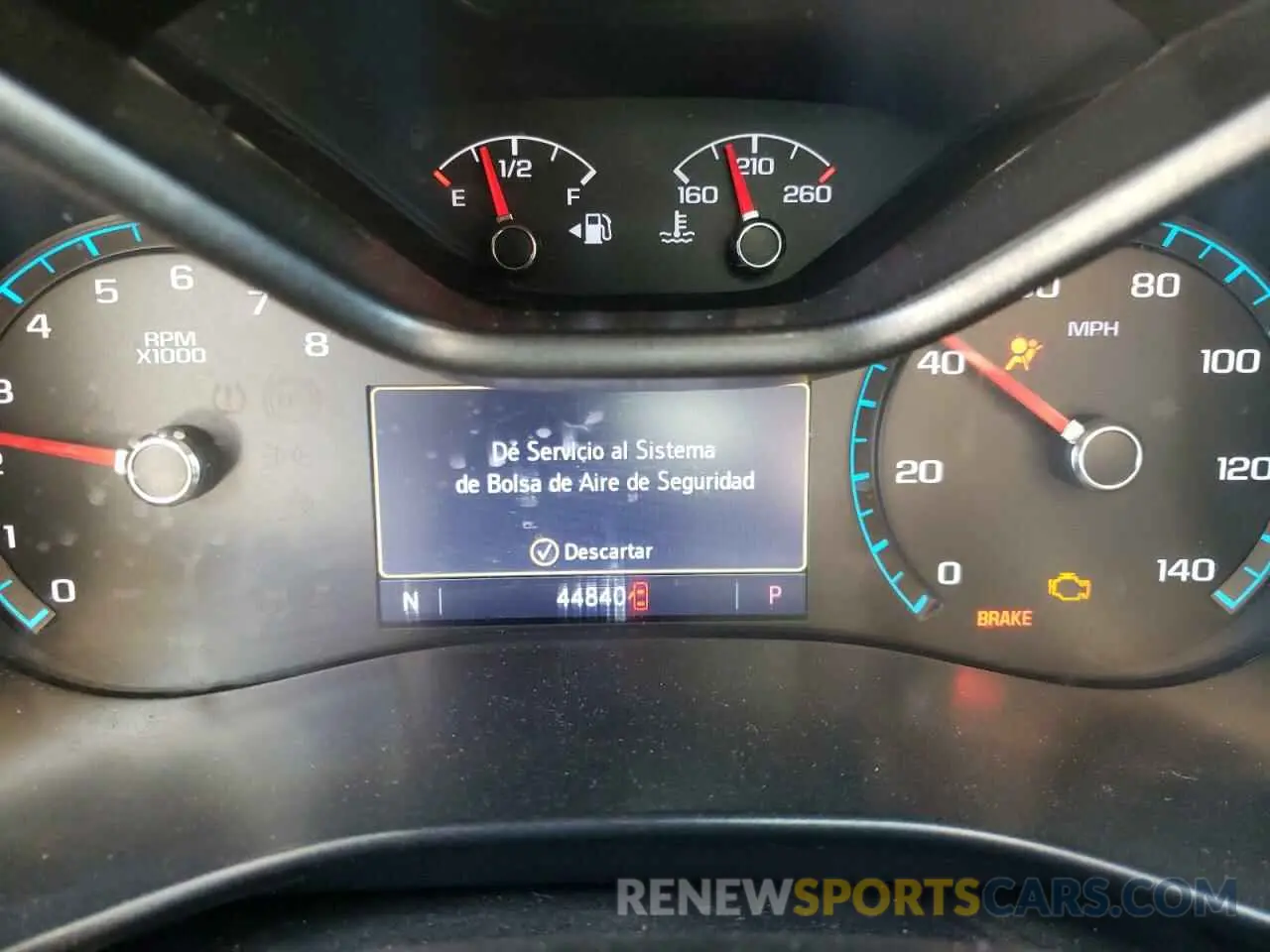 9 Photograph of a damaged car 1GCGSCEN5L1213667 CHEVROLET COLORADO 2020