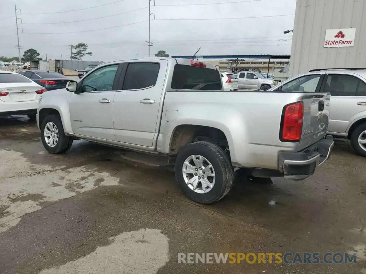 2 Фотография поврежденного автомобиля 1GCGSCEN7L1122514 CHEVROLET COLORADO 2020