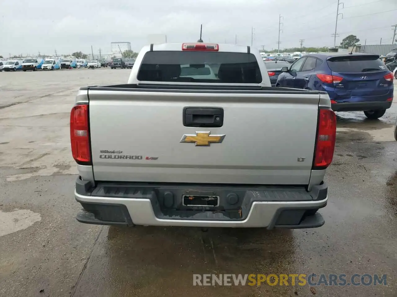 6 Фотография поврежденного автомобиля 1GCGSCEN7L1122514 CHEVROLET COLORADO 2020