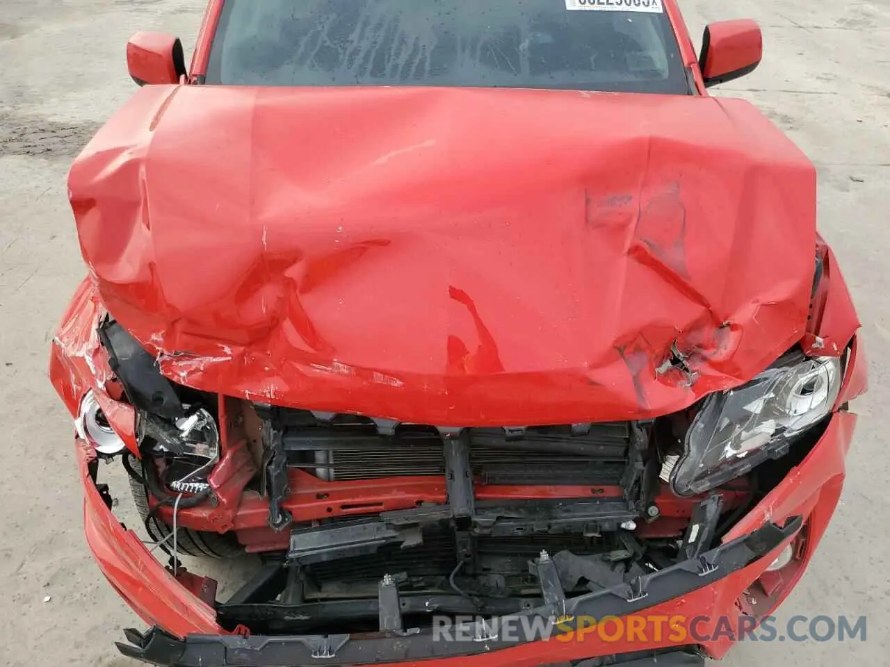 11 Фотография поврежденного автомобиля 1GCGSCENXL1128209 CHEVROLET COLORADO 2020