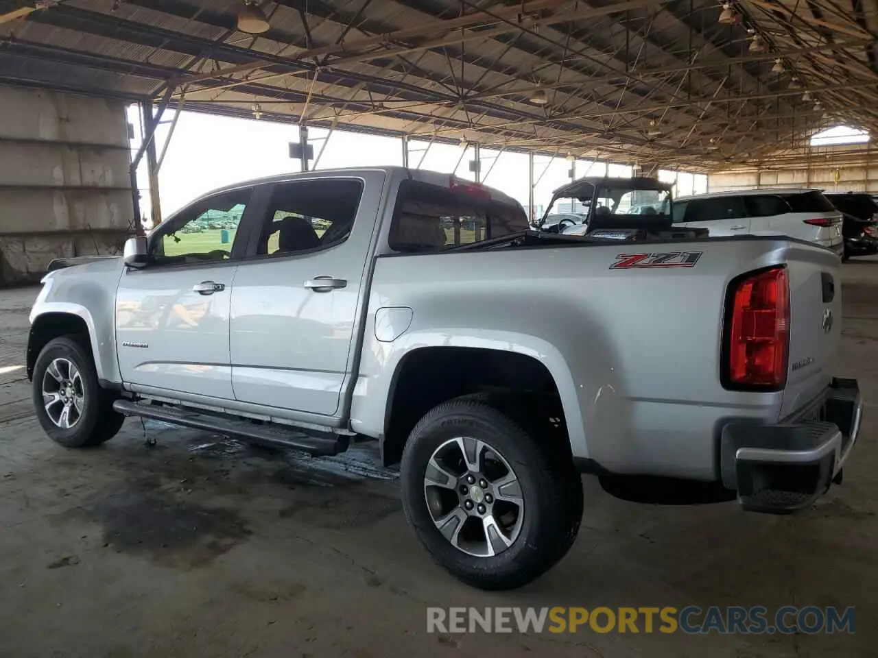 2 Photograph of a damaged car 1GCGSDEN2L1124886 CHEVROLET COLORADO 2020