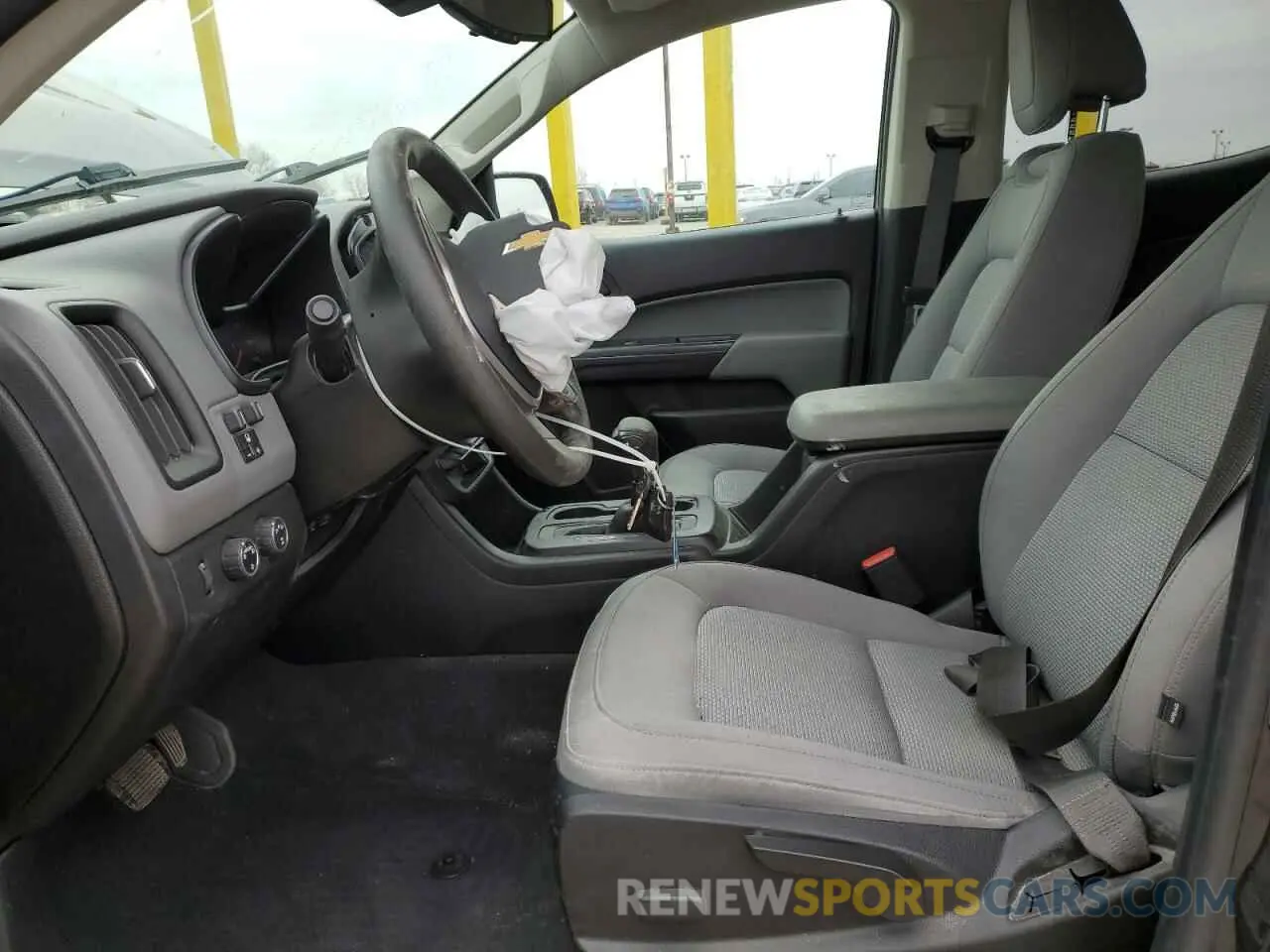 7 Photograph of a damaged car 1GCGTBEN1L1132804 CHEVROLET COLORADO 2020