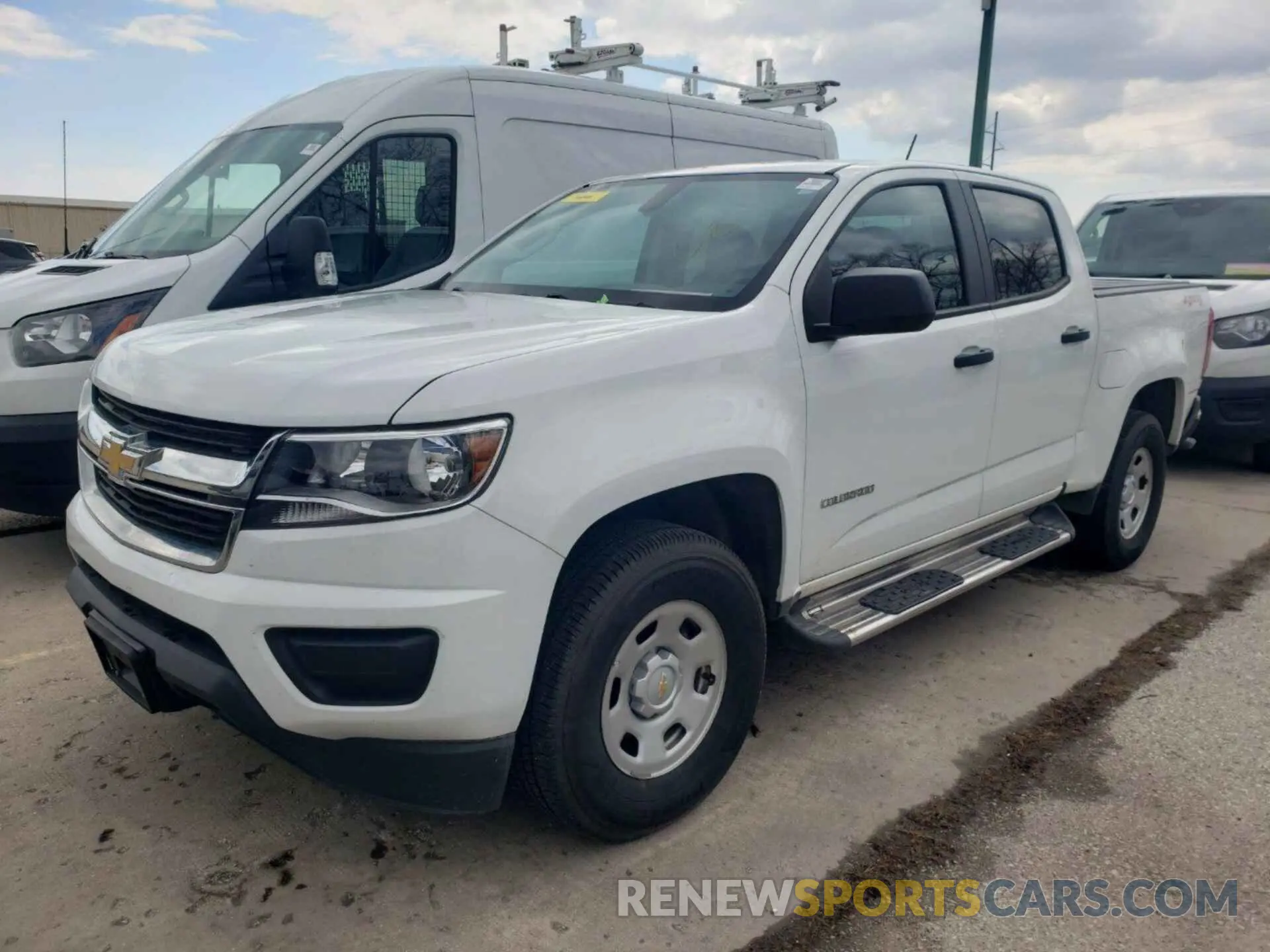 5 Фотография поврежденного автомобиля 1GCGTBEN1L1226536 CHEVROLET COLORADO 2020