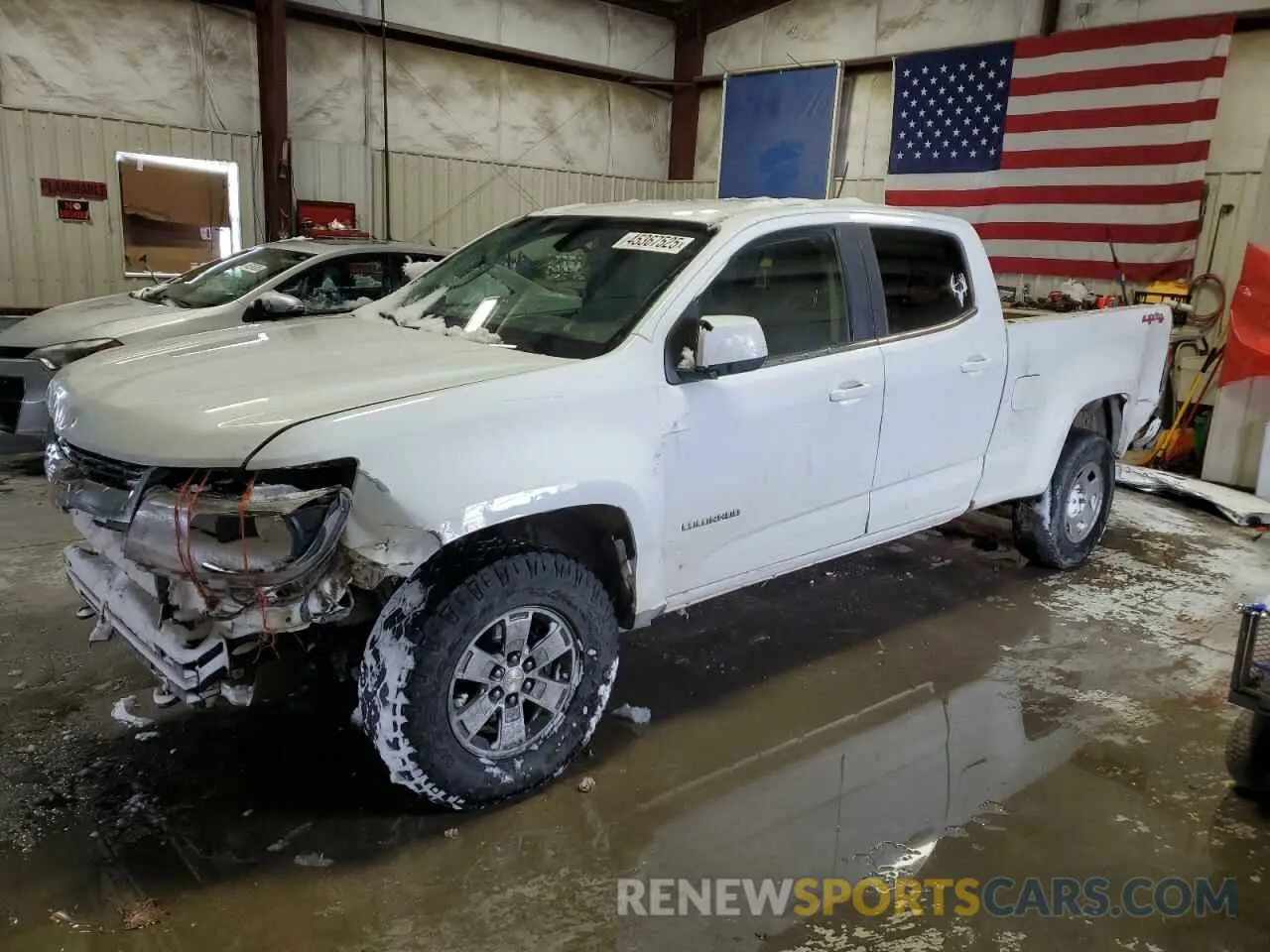 1 Фотография поврежденного автомобиля 1GCGTBEN3L1242771 CHEVROLET COLORADO 2020