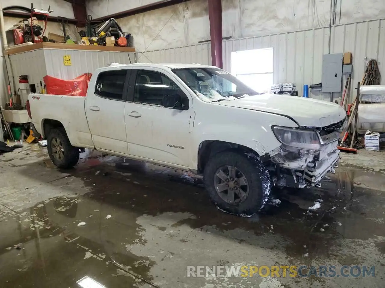 4 Фотография поврежденного автомобиля 1GCGTBEN3L1242771 CHEVROLET COLORADO 2020
