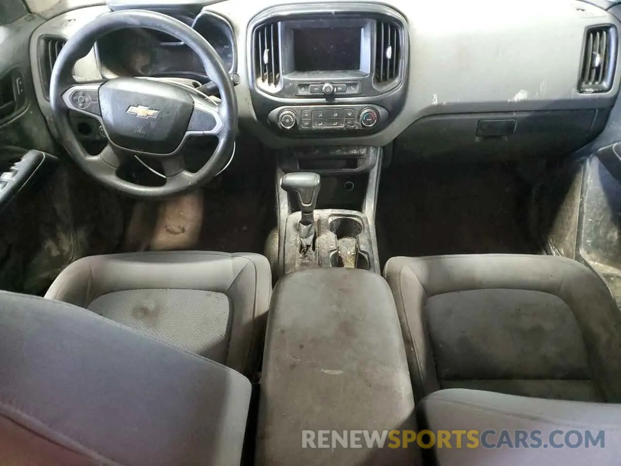 8 Фотография поврежденного автомобиля 1GCGTBEN3L1242771 CHEVROLET COLORADO 2020