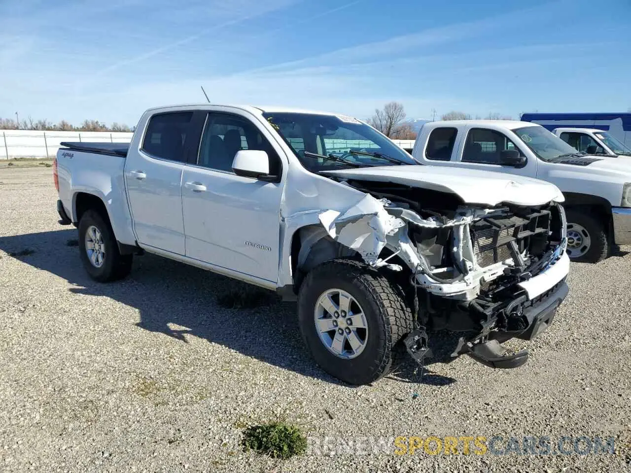 4 Photograph of a damaged car 1GCGTBEN4L1162315 CHEVROLET COLORADO 2020