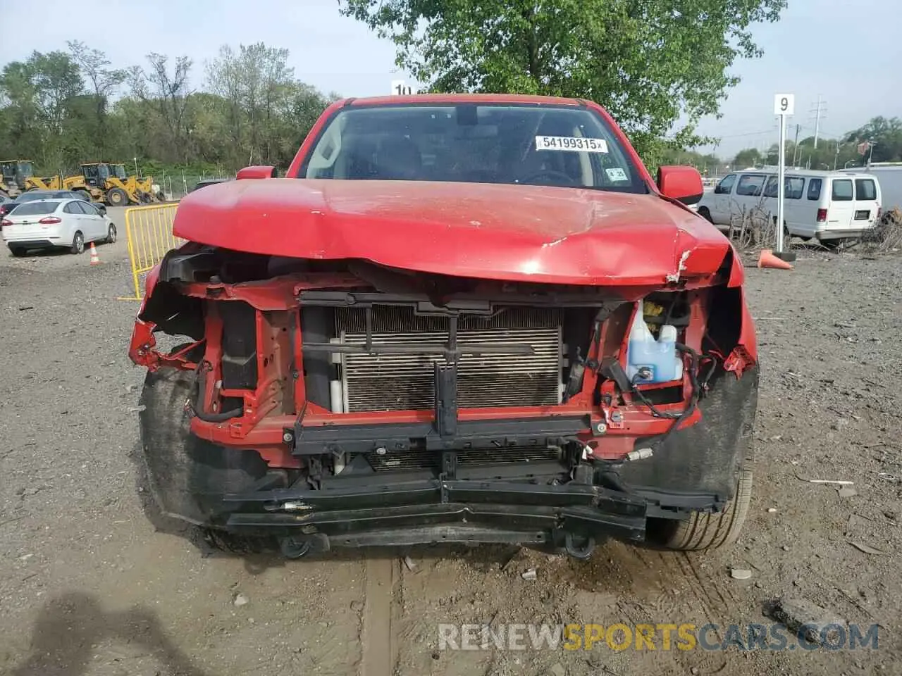 5 Photograph of a damaged car 1GCGTBEN5L1200313 CHEVROLET COLORADO 2020