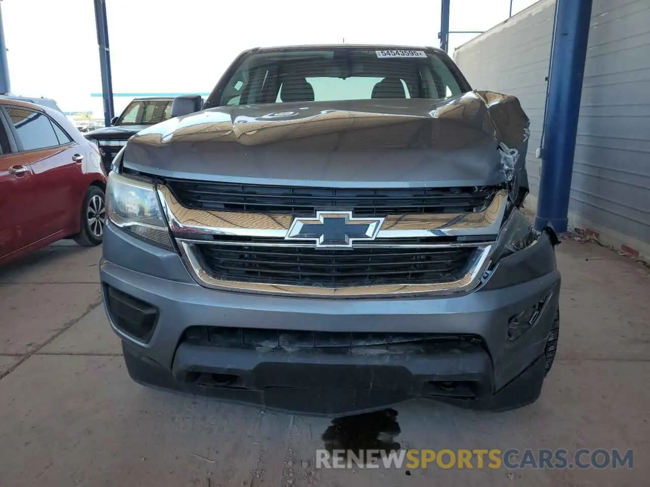 5 Photograph of a damaged car 1GCGTBEN6L1117067 CHEVROLET COLORADO 2020