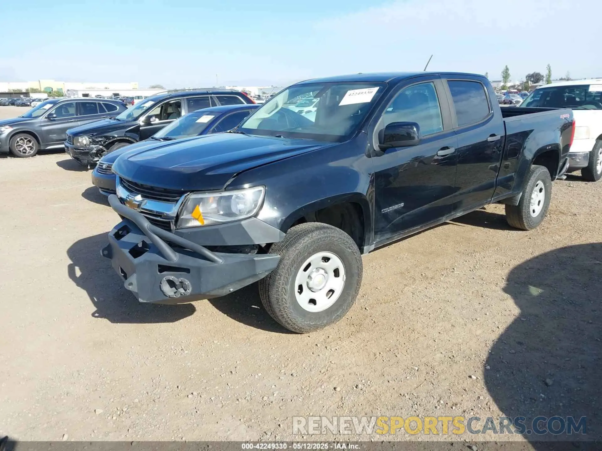 2 Фотография поврежденного автомобиля 1GCGTBENXL1212795 CHEVROLET COLORADO 2020