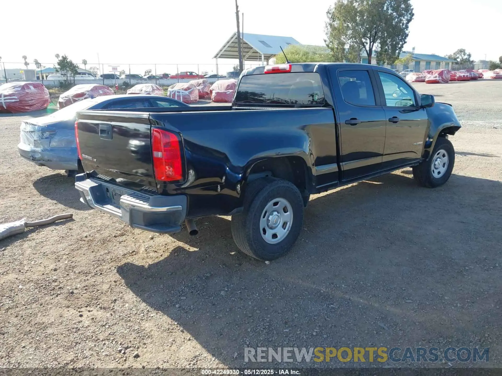 4 Фотография поврежденного автомобиля 1GCGTBENXL1212795 CHEVROLET COLORADO 2020
