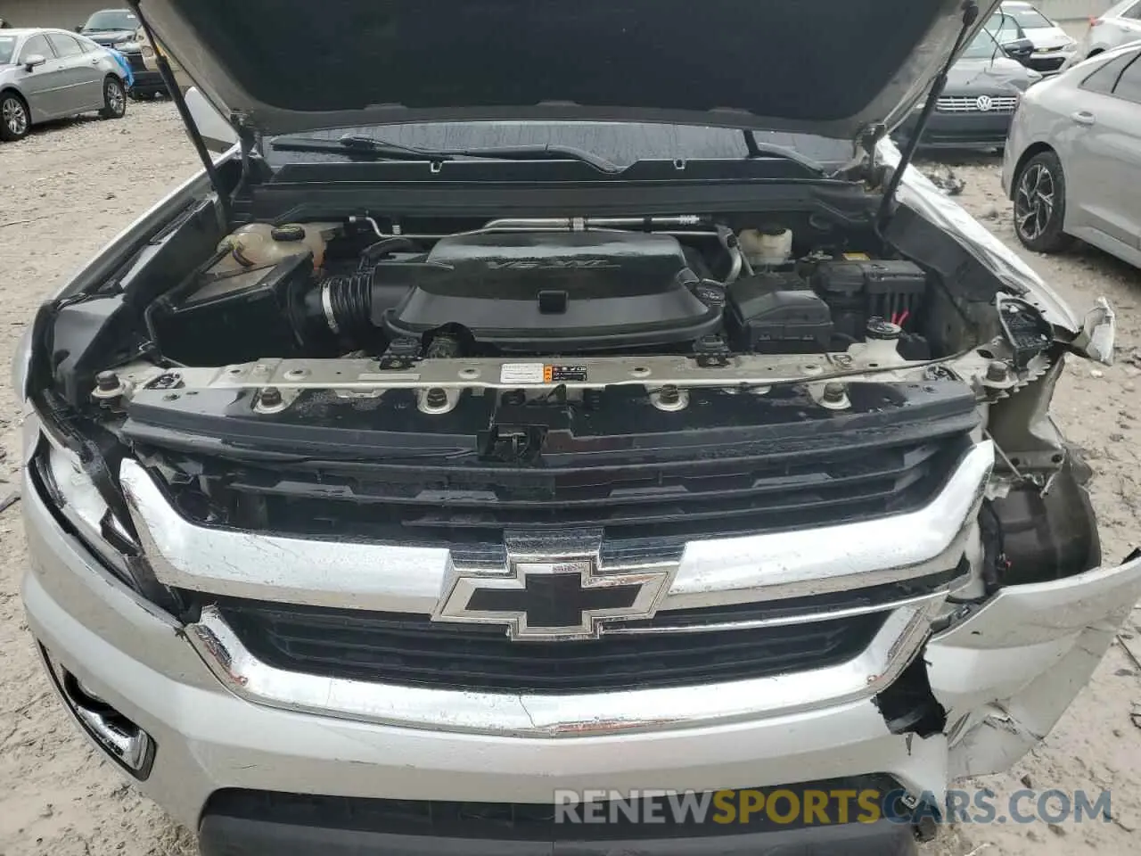 11 Photograph of a damaged car 1GCGTCEN0L1158851 CHEVROLET COLORADO 2020