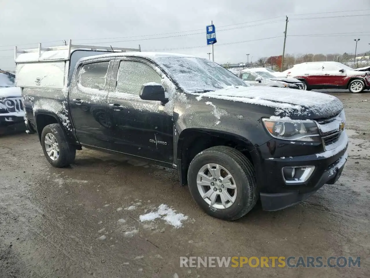 4 Фотография поврежденного автомобиля 1GCGTCEN4L1220042 CHEVROLET COLORADO 2020