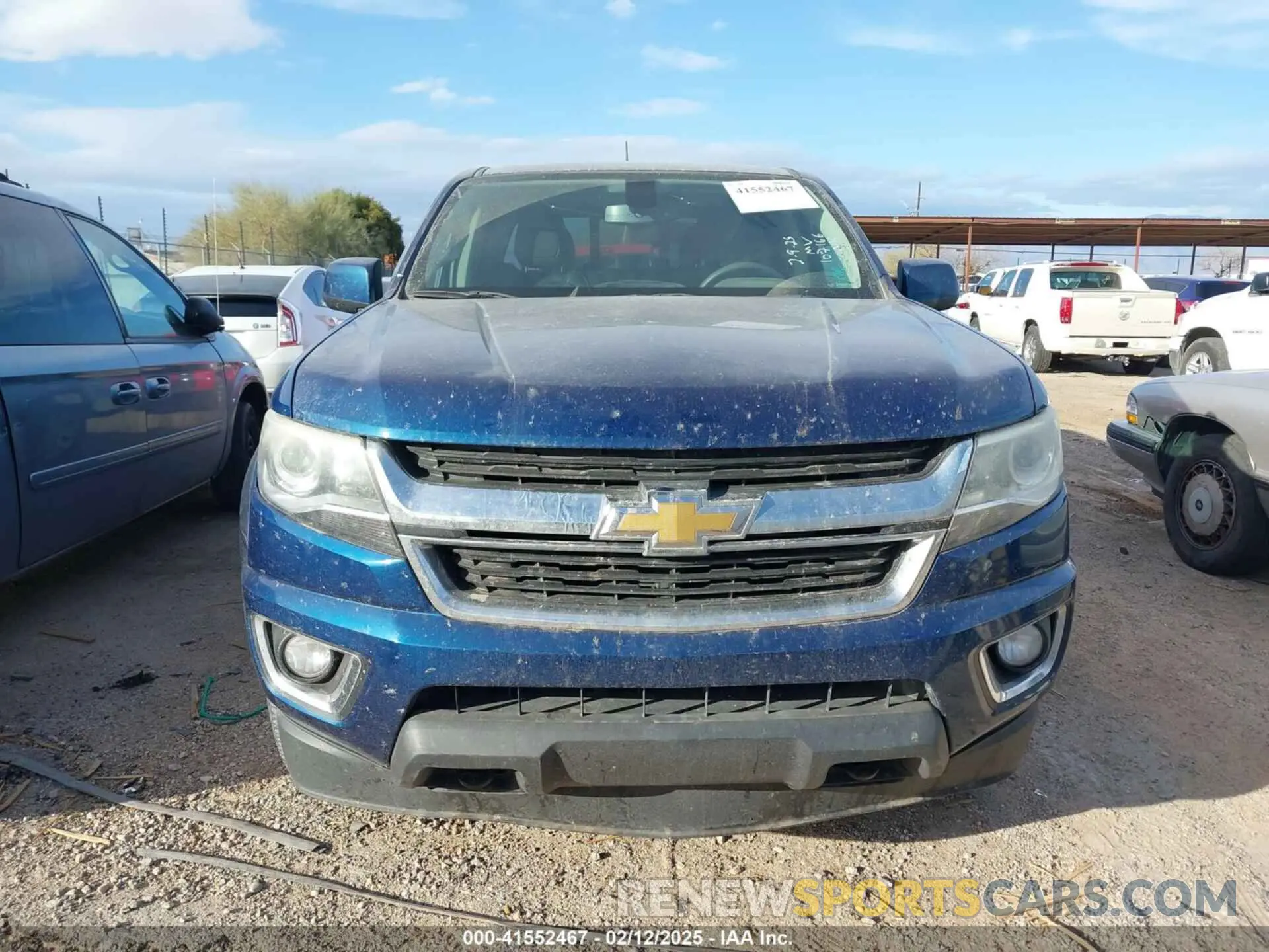 11 Photograph of a damaged car 1GCGTCEN5L1107166 CHEVROLET COLORADO 2020