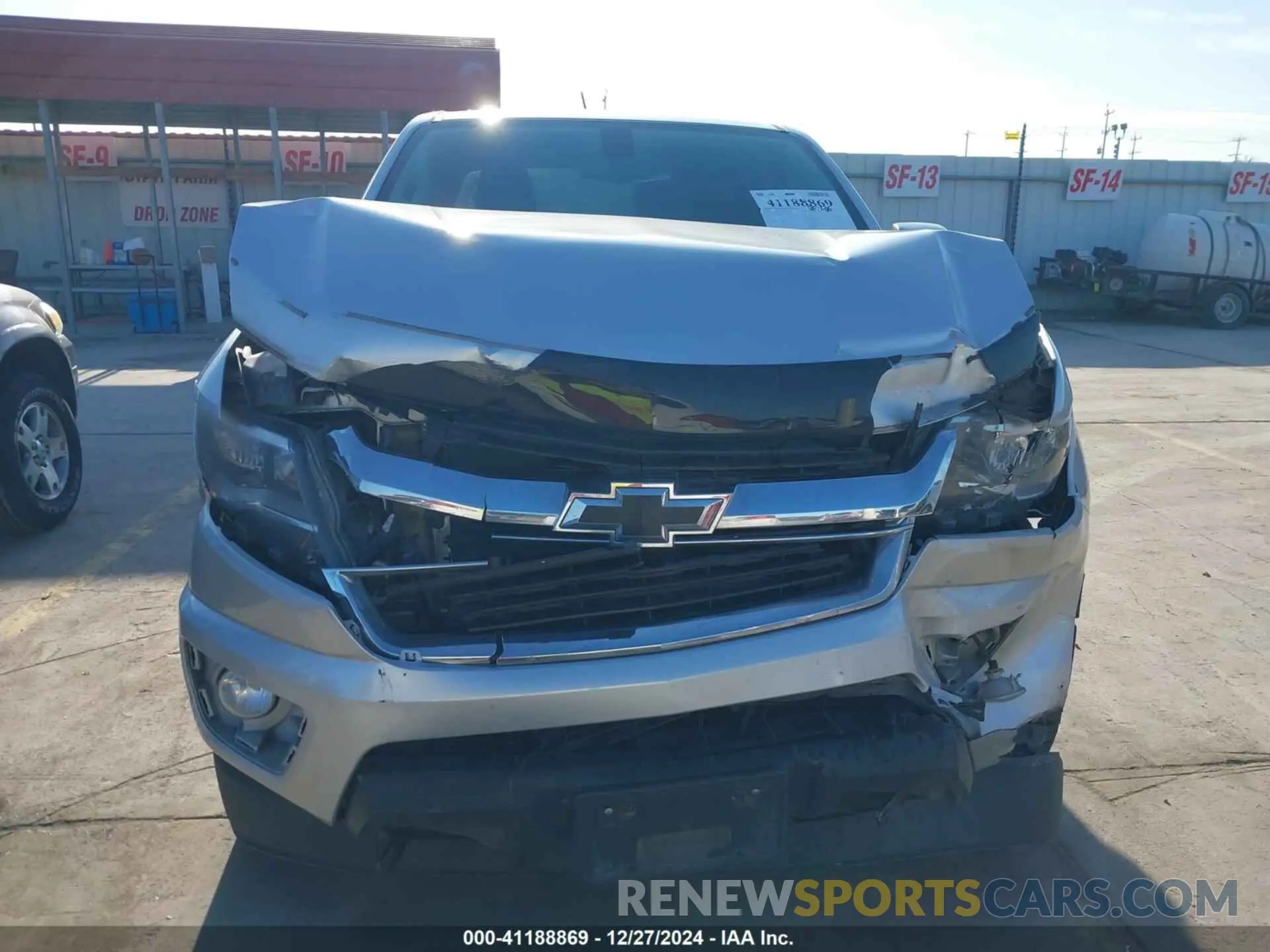 13 Photograph of a damaged car 1GCGTCEN6L1202786 CHEVROLET COLORADO 2020