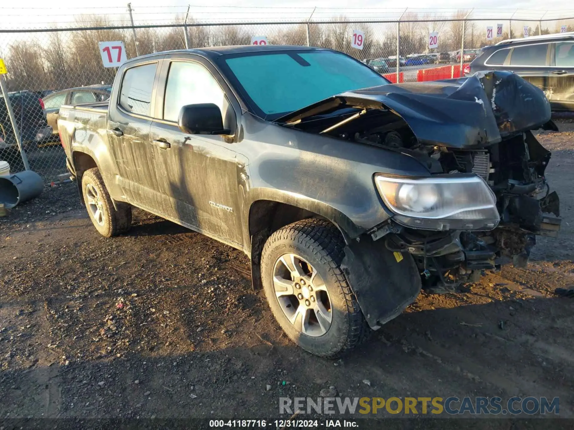 1 Фотография поврежденного автомобиля 1GCGTDEN0L1133549 CHEVROLET COLORADO 2020