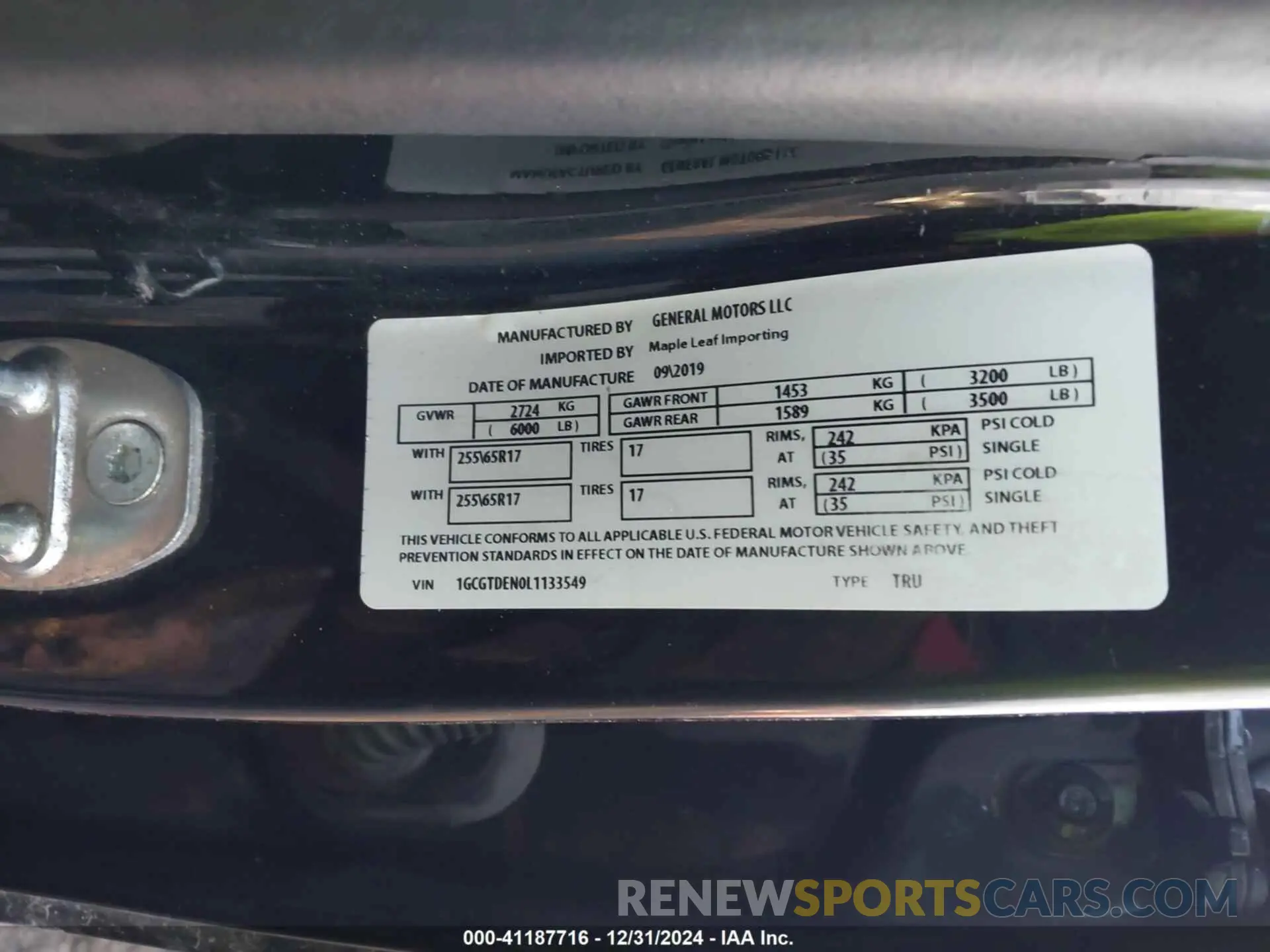 9 Фотография поврежденного автомобиля 1GCGTDEN0L1133549 CHEVROLET COLORADO 2020