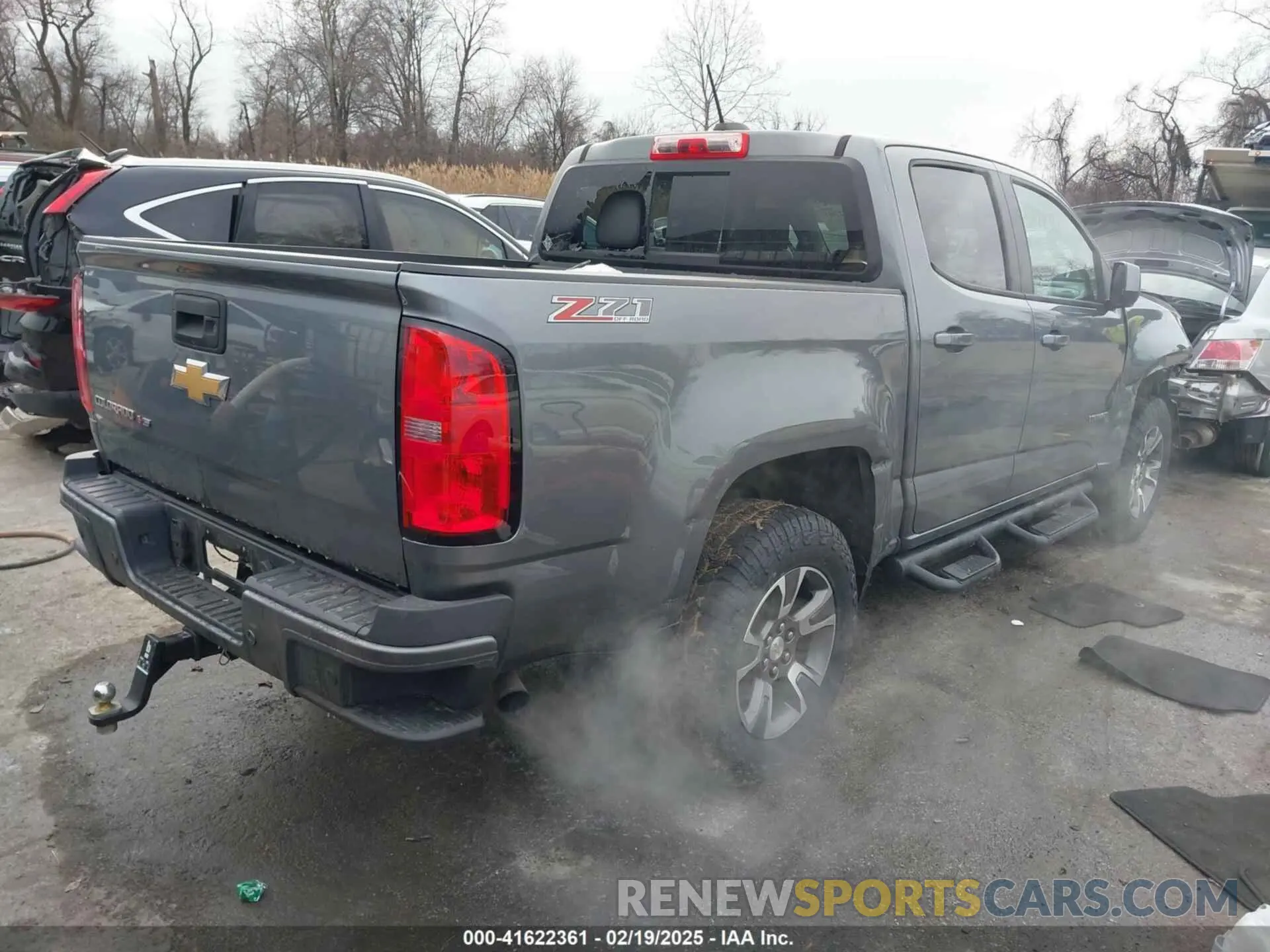 4 Photograph of a damaged car 1GCGTDEN3L1154721 CHEVROLET COLORADO 2020